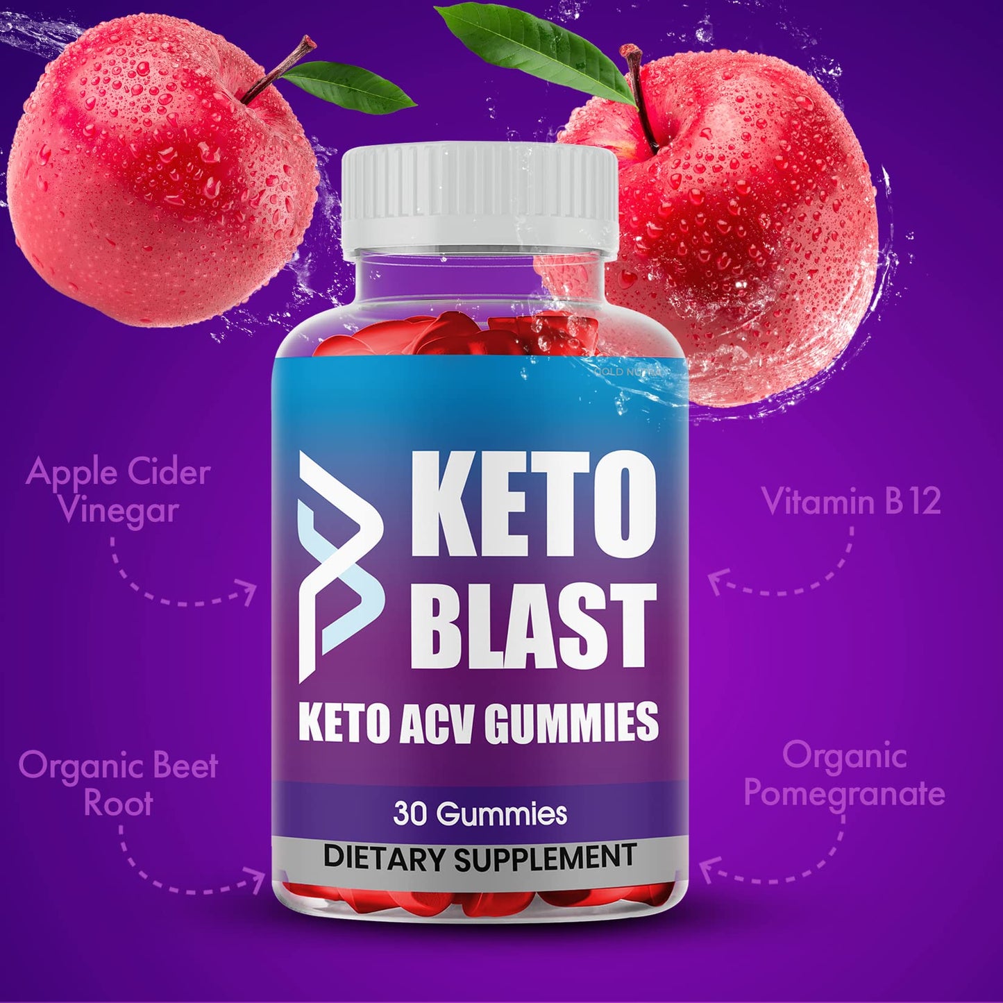 Gold Nutra Keto Blast Gummies 1 Count