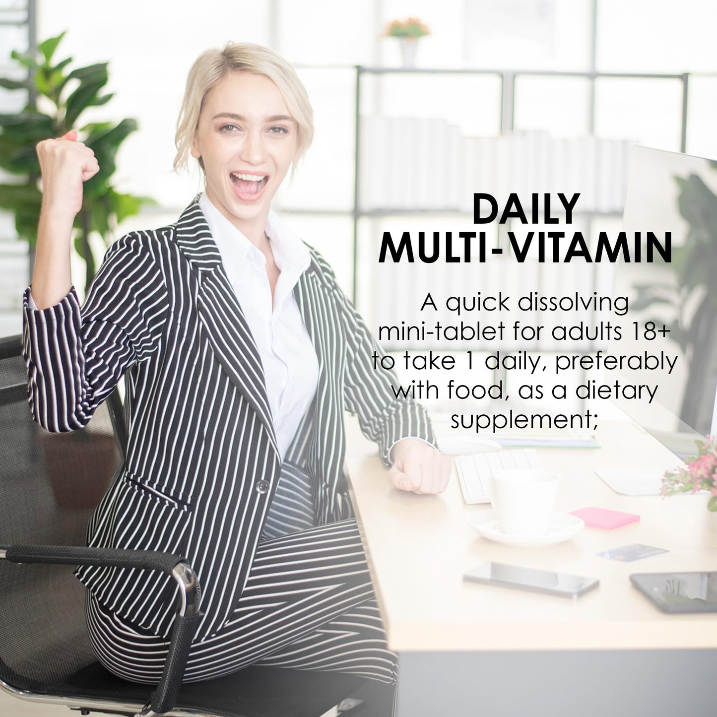 Mason Natural Mini Multivitamin with Iron & 12 Key Nutrients Tablet, 365 Count