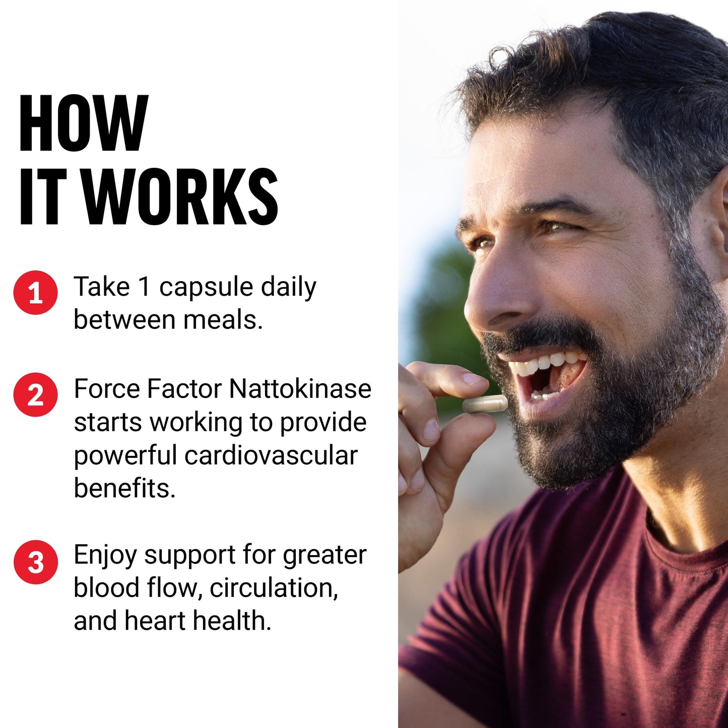 Force Factor Nattokinase 2000 FU Capsules, 90 Capsules