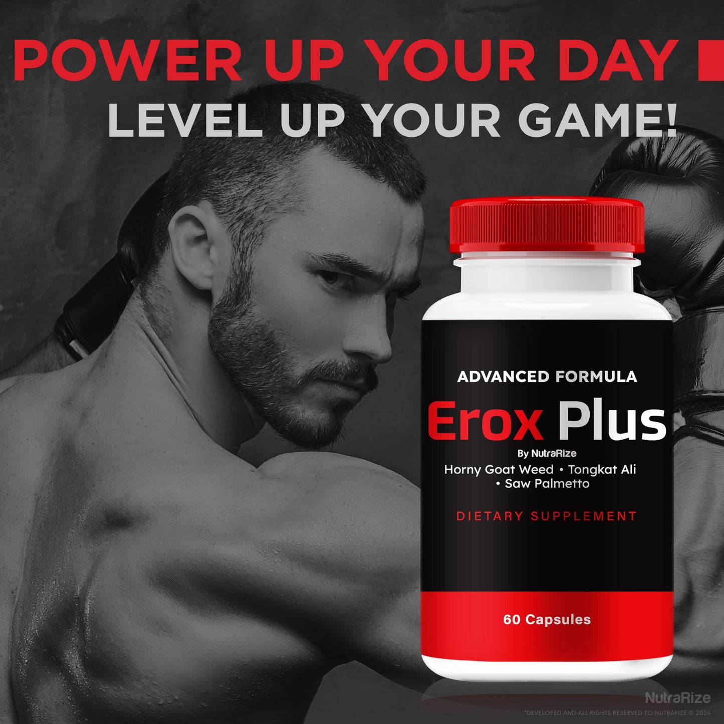 NutraRize Erox Plus for Men Capsule, 60 Count
