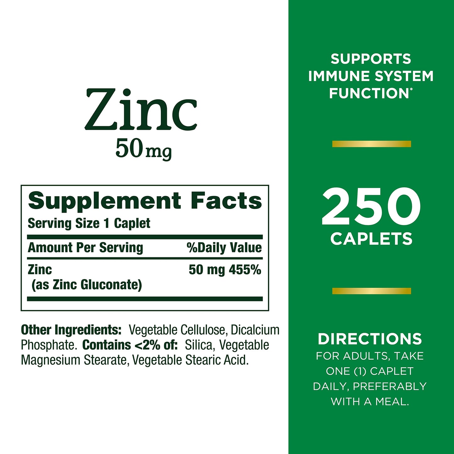 Nature's Bounty Vitamin B12, Magnesium & Zinc Caplets 3 Count