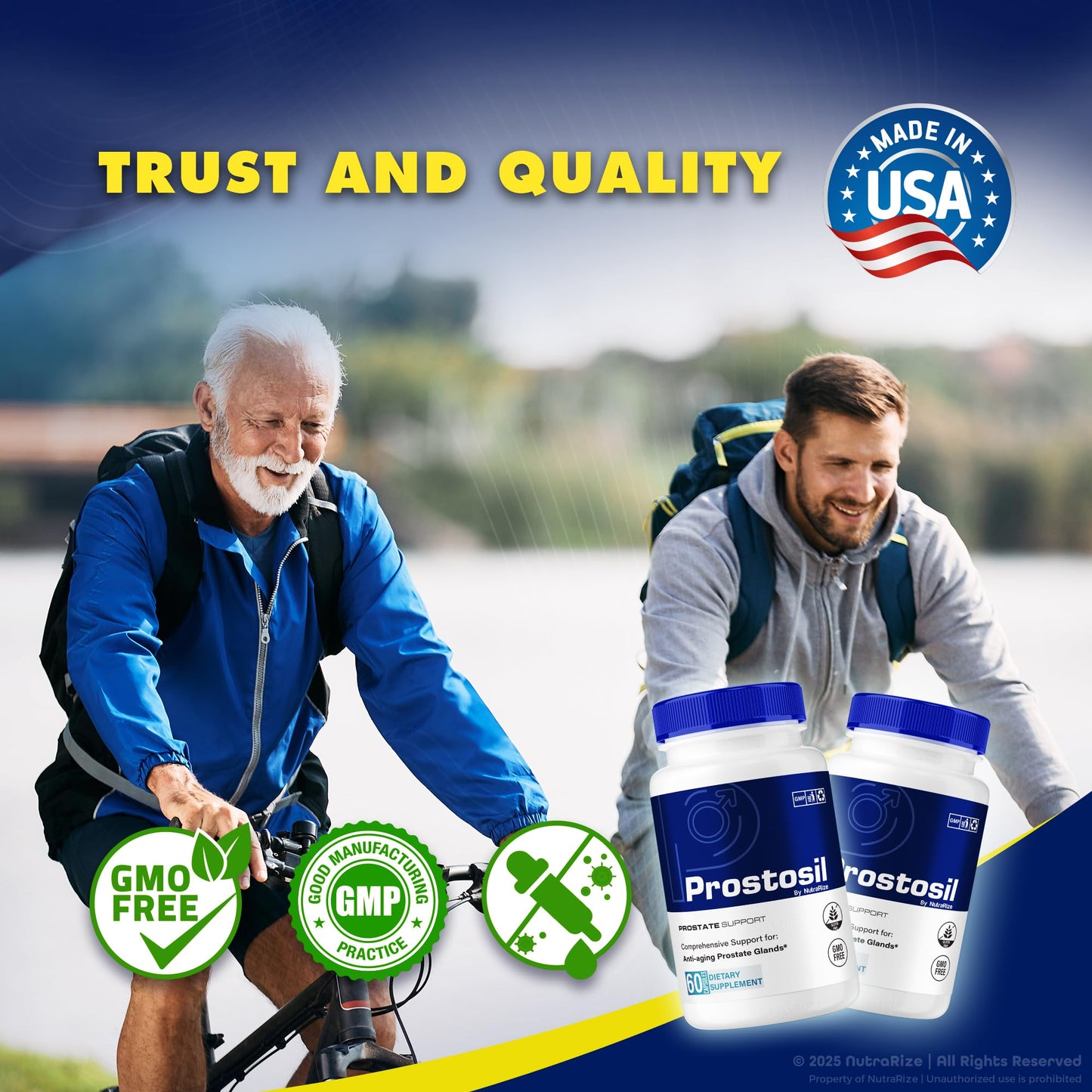 NutraRize Prostosil Capsules 300 Capsules