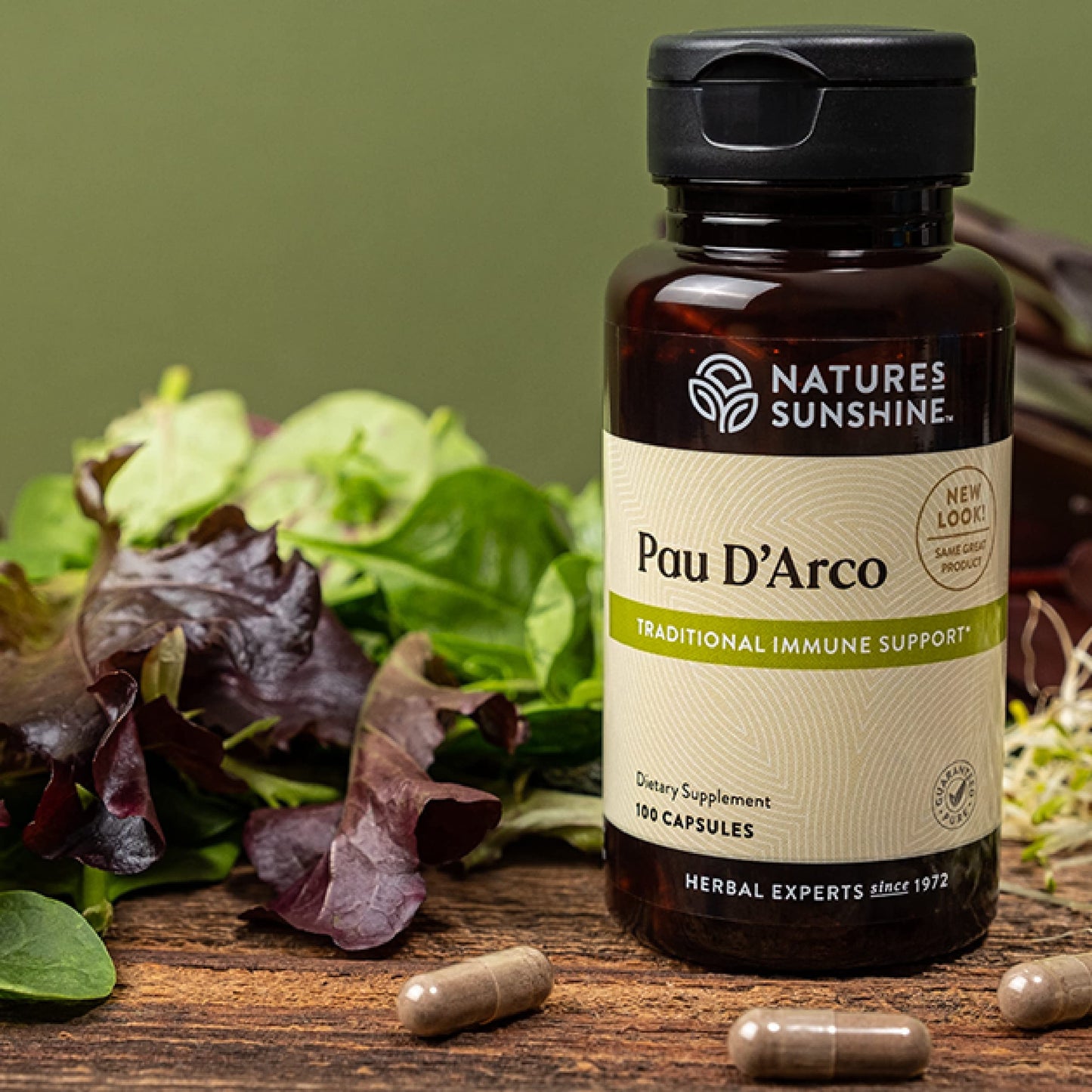 Nature's Sunshine Pau D'Arco Capsule 100 Count