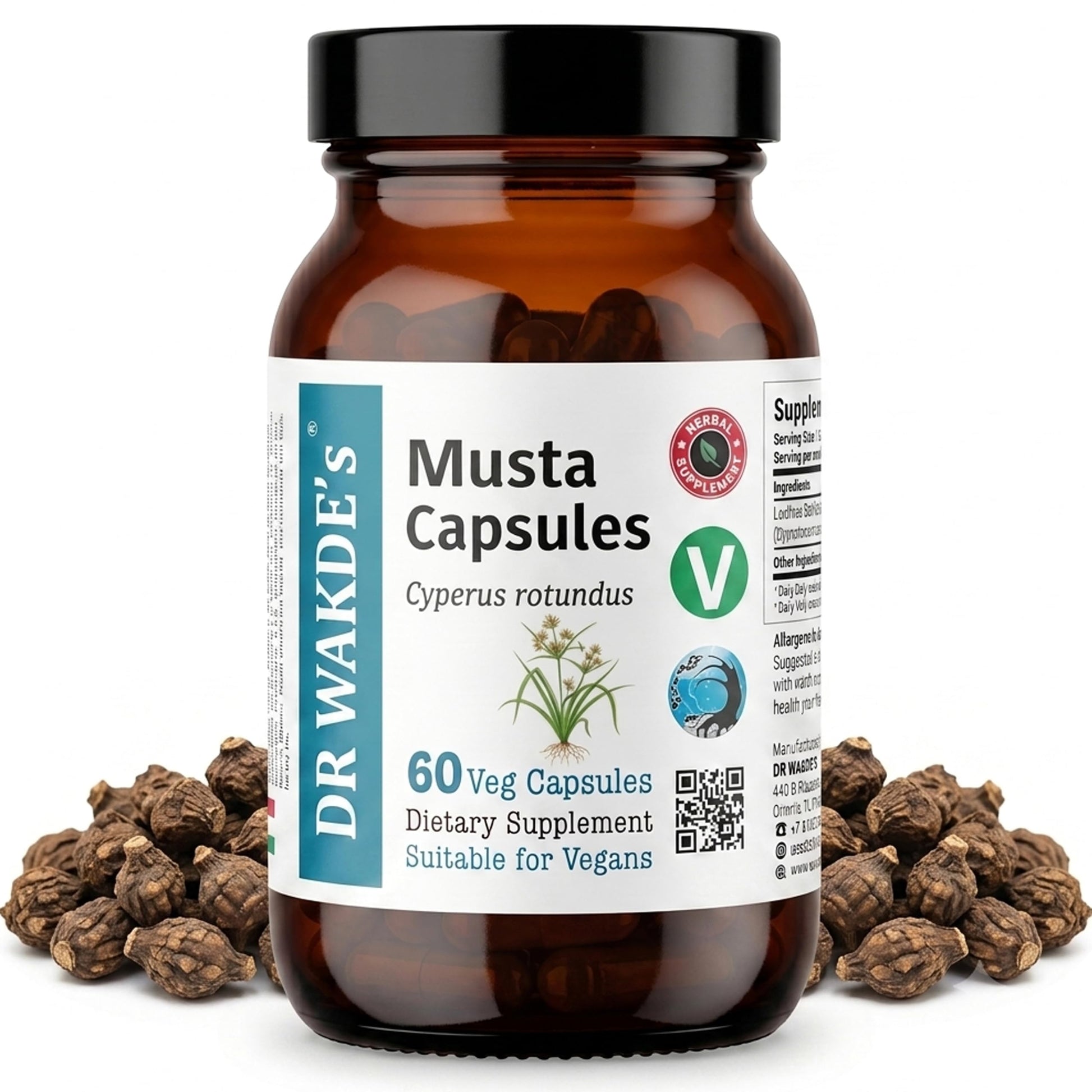 DR WAKDE'S Musta Capsules, 60 Capsules