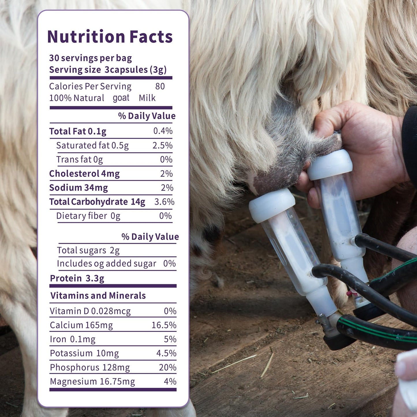 ZOXY Goat Colostrum Capsule, 100 Count