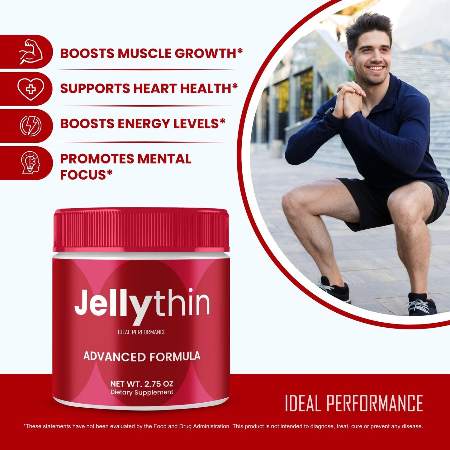 IDEAL PERFORMANCE Jelly Thin Powder 6 oz
