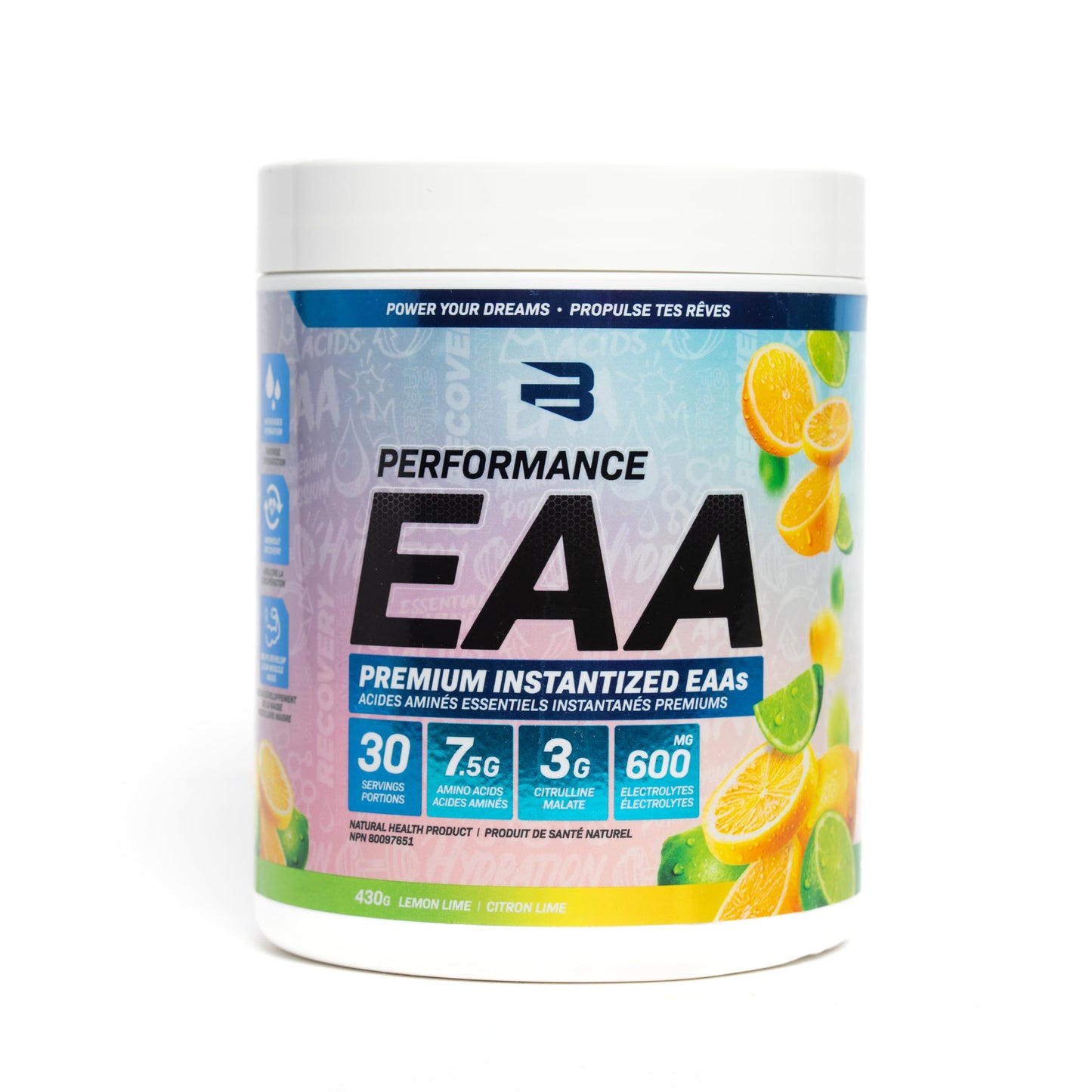 Believe Supplements Performance EAA Powder 13.76 Ounces