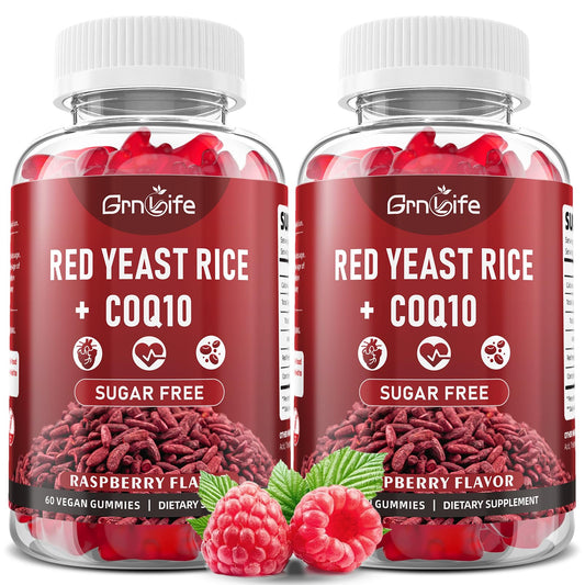 GrnLife Red Yeast Rice with CoQ10 Gummies 120 Count