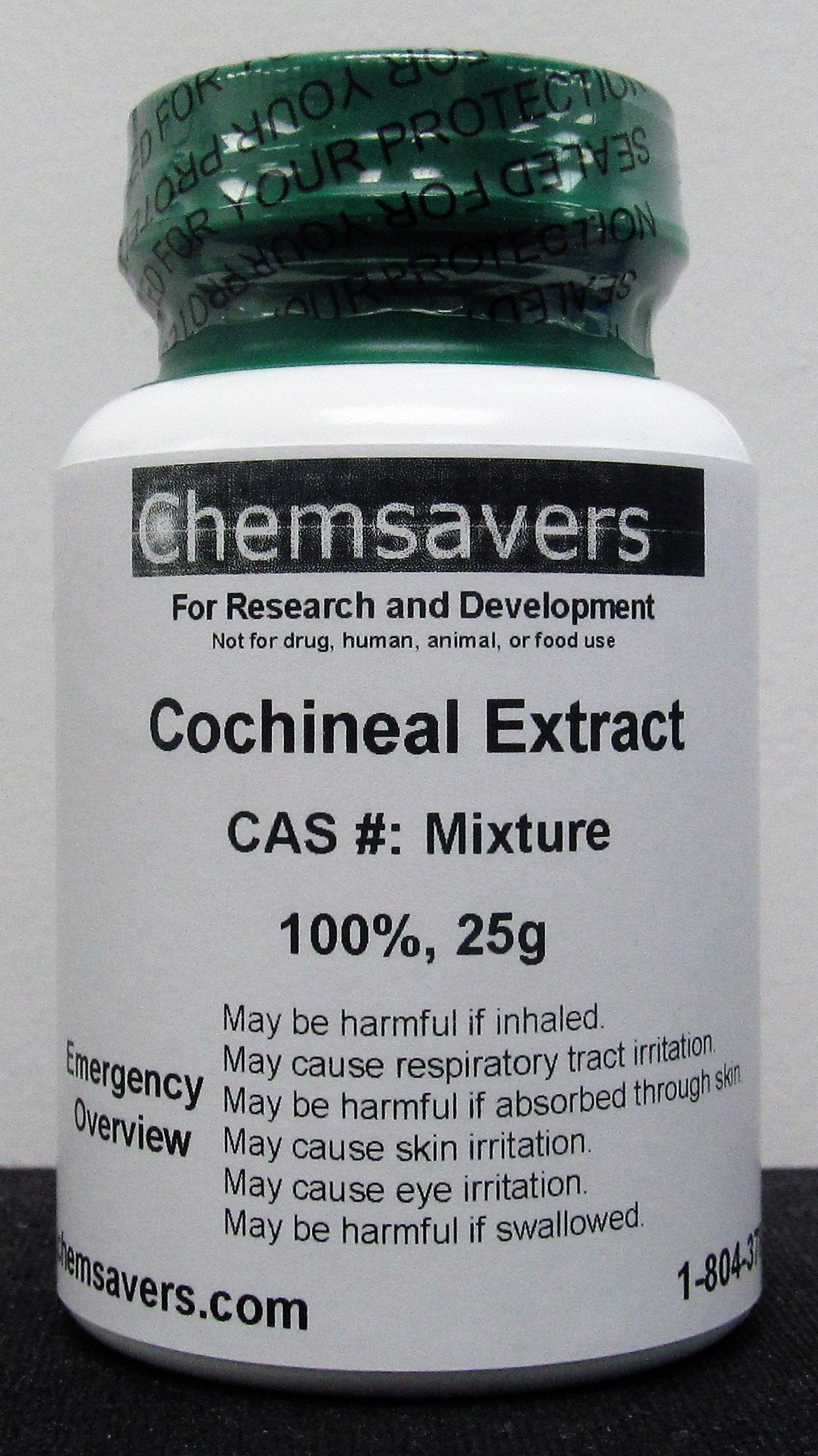 Chemsavers Cochineal Extract Powder, 25g