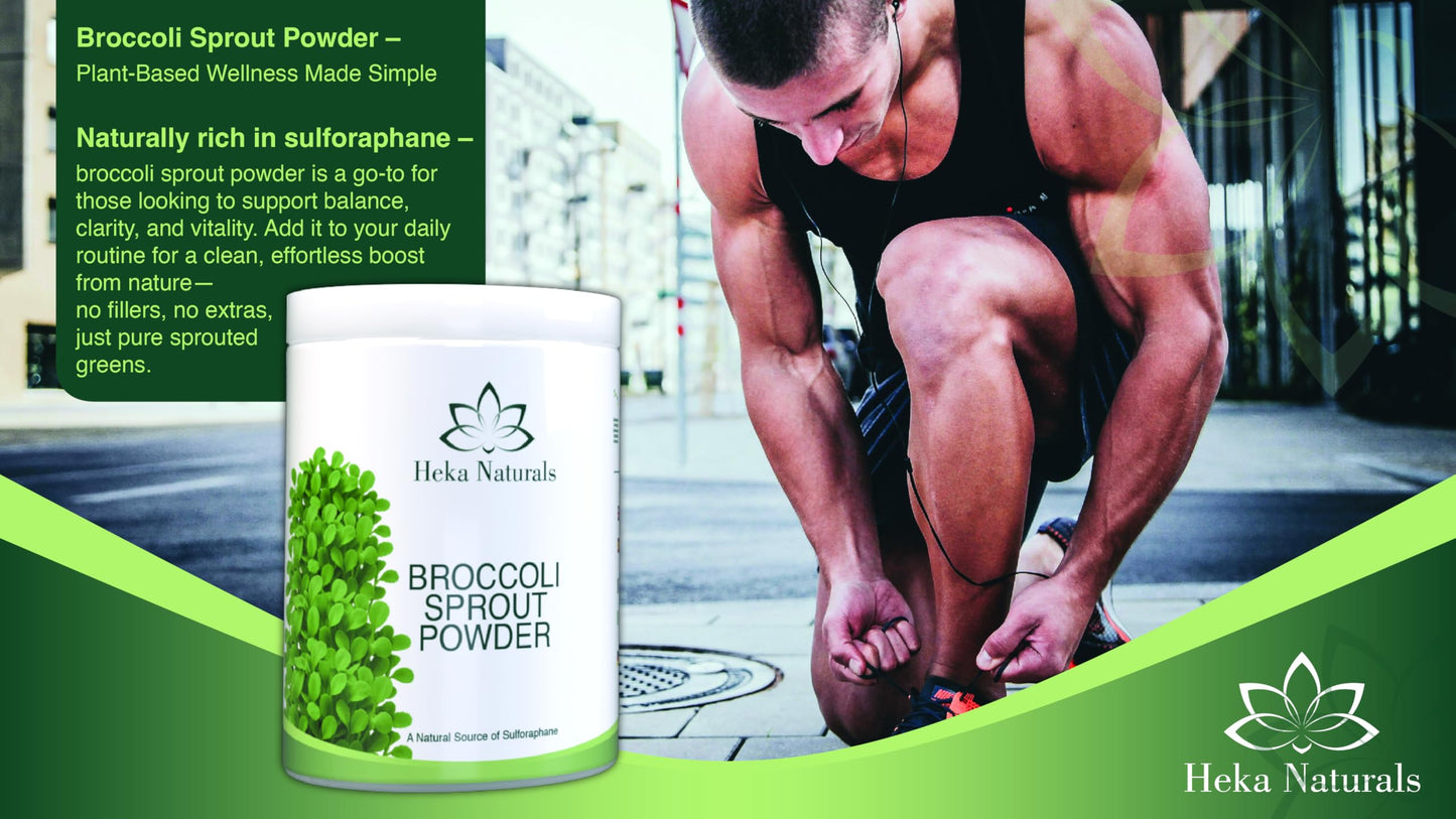 Heka Naturals Organic Broccoli Sprout Powder 5.3 oz