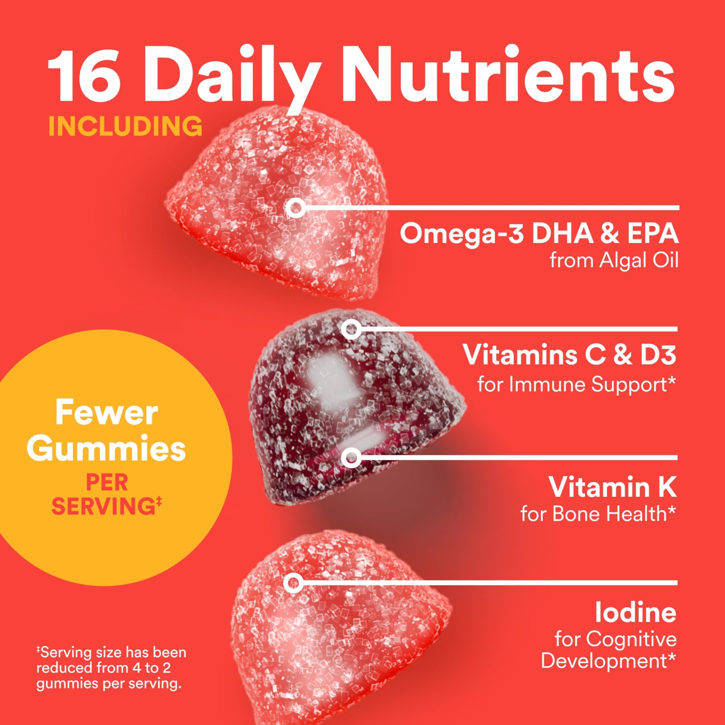 SmartyPants Kids Multivitamin Gummies 60 Count