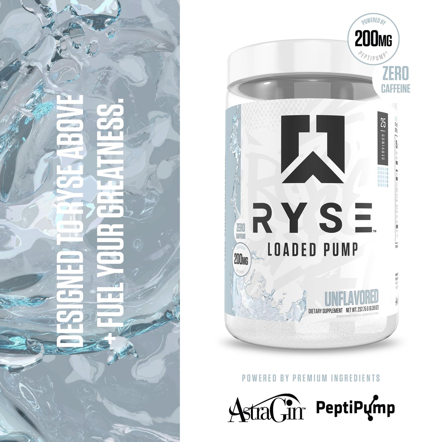 RYSE Up Supplements Loaded Pump Pre Workout Powder 11.3 Ounce Pack of 1