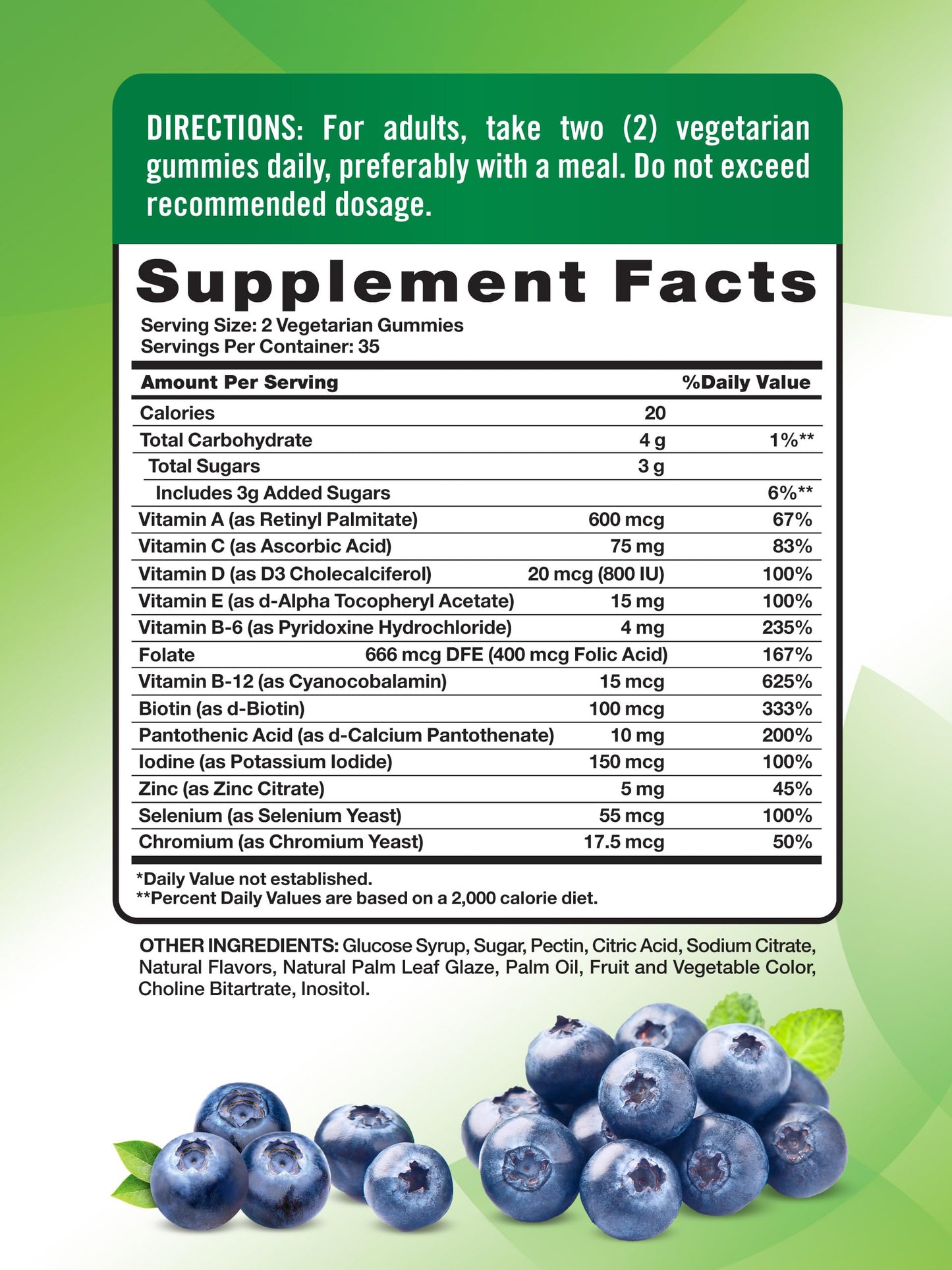 Nature's Truth Multivitamin for Men Gummies 70 Count