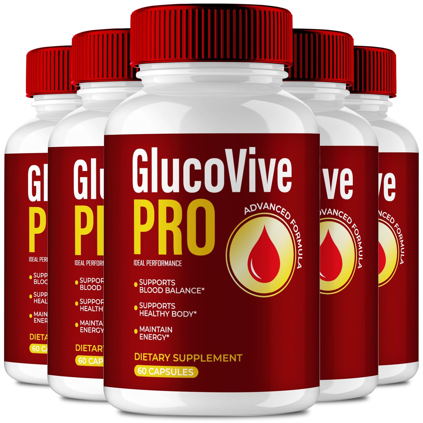 IDEAL PERFORMANCE Glucovive Pro Capsules, 300 Count