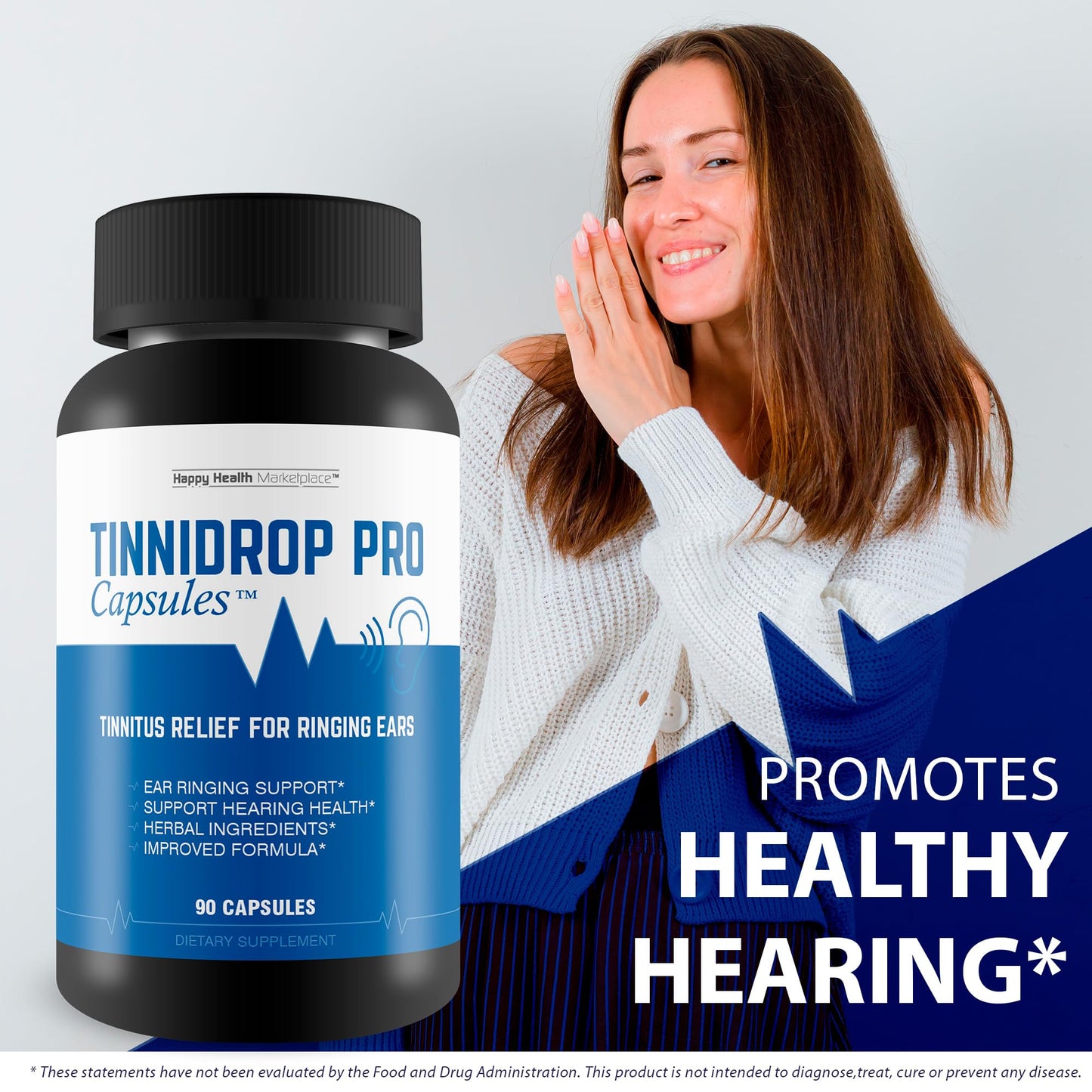 Happy Health Marketplace Tinnidrop Pro Capsules 90
