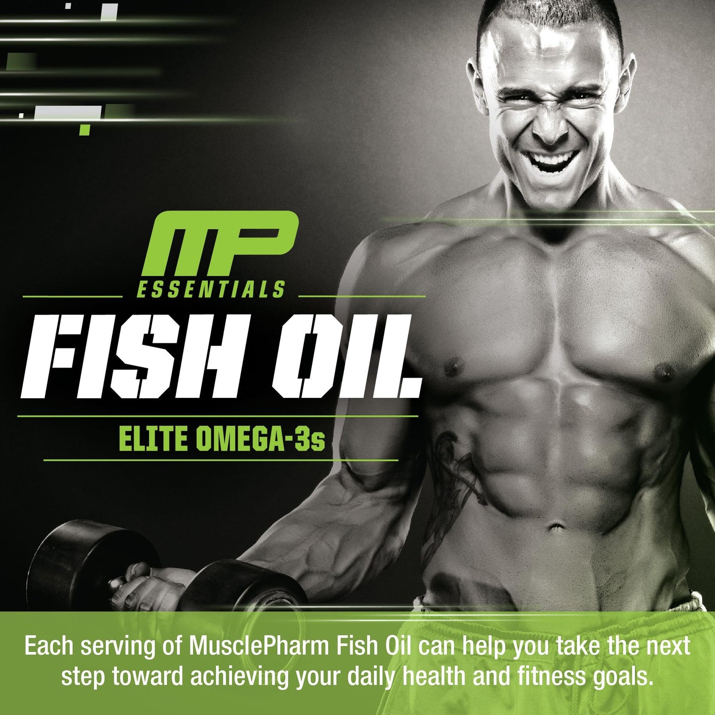 Muscle Pharm Essentials Fish Oil Softgels 60