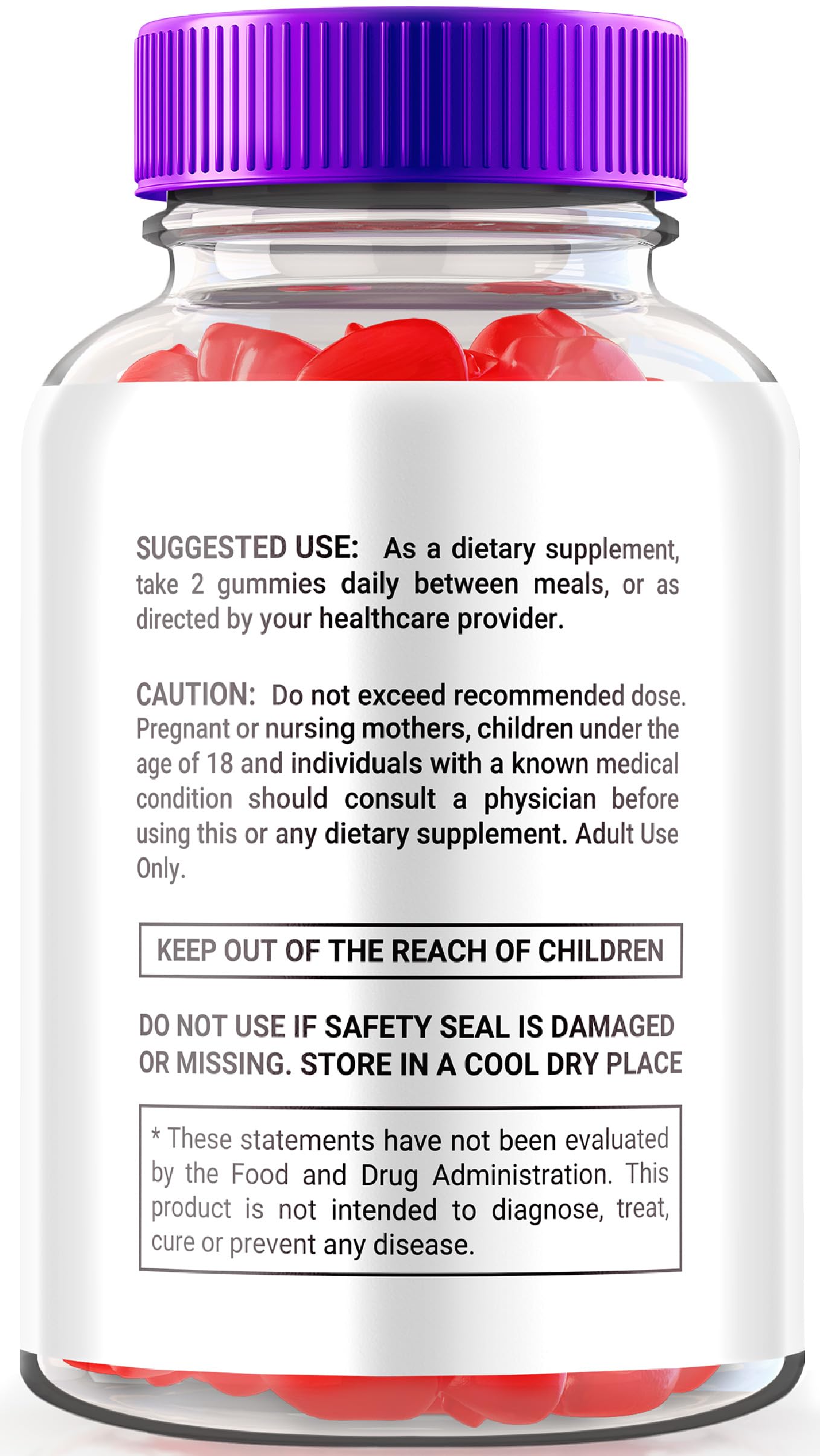 NutraRize Turbo Ripped Keto ACV Gummies, 120 Gummies