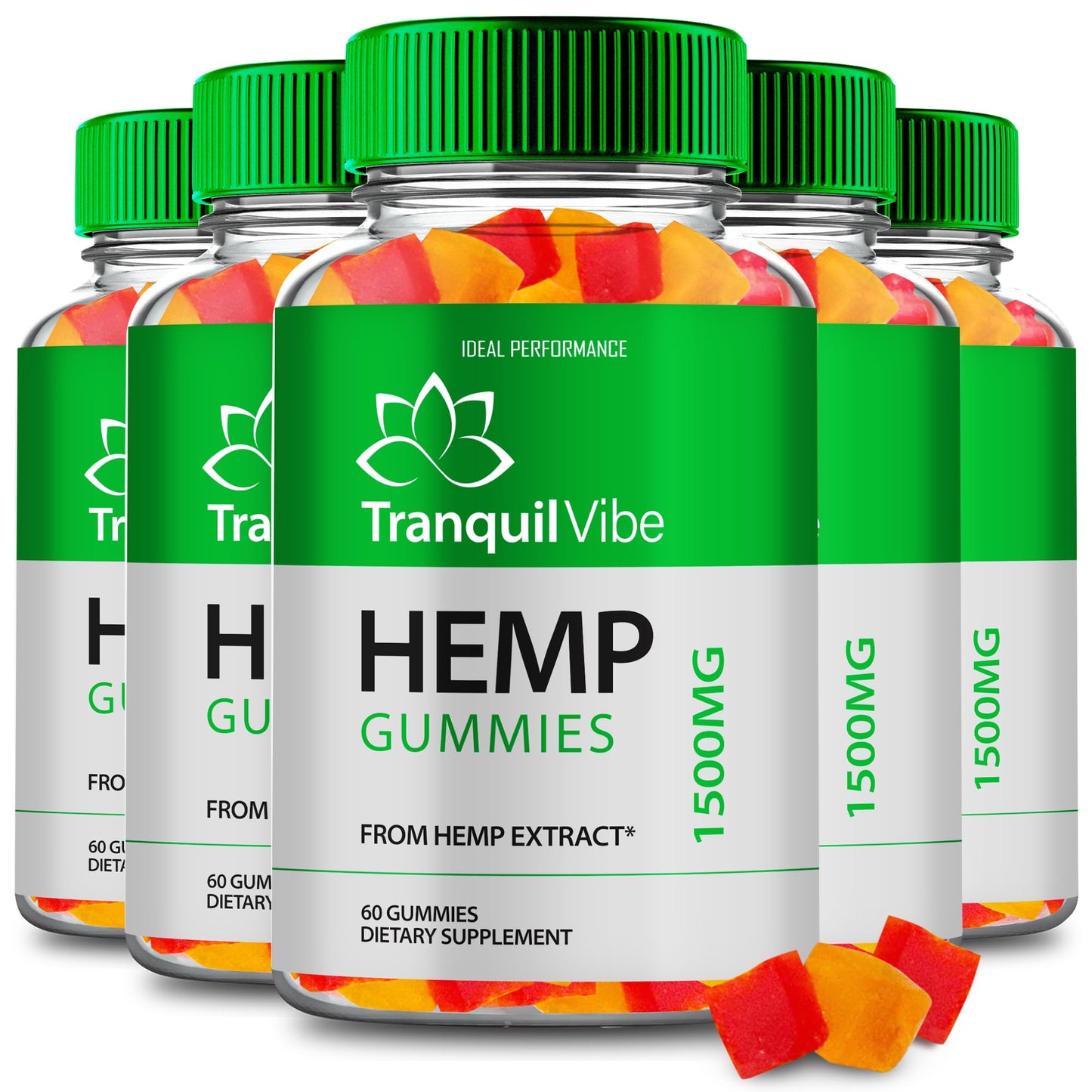 IDEAL PERFORMANCE Tranquil Vibe Gummies Neuropathy 300 Gummies