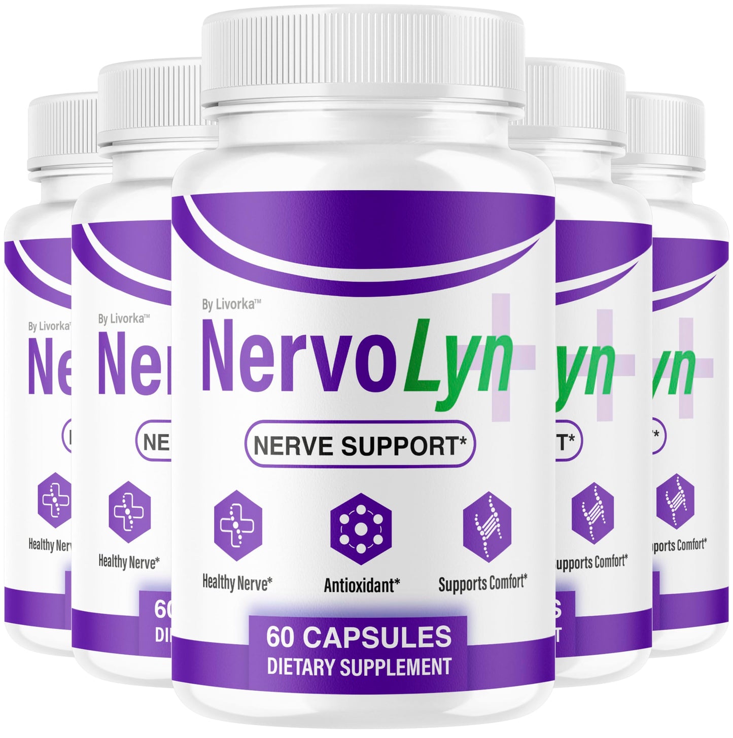 LIVORKA NervoLyn Capsules 300 Capsules