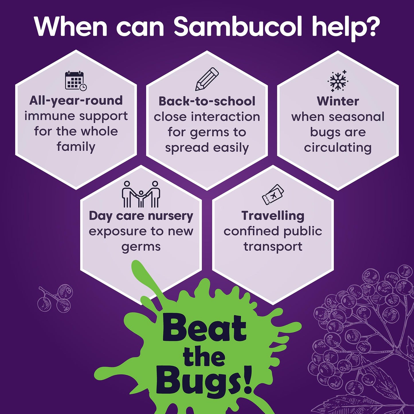 Sambucol Immuno Forte Capsules, 1 Count