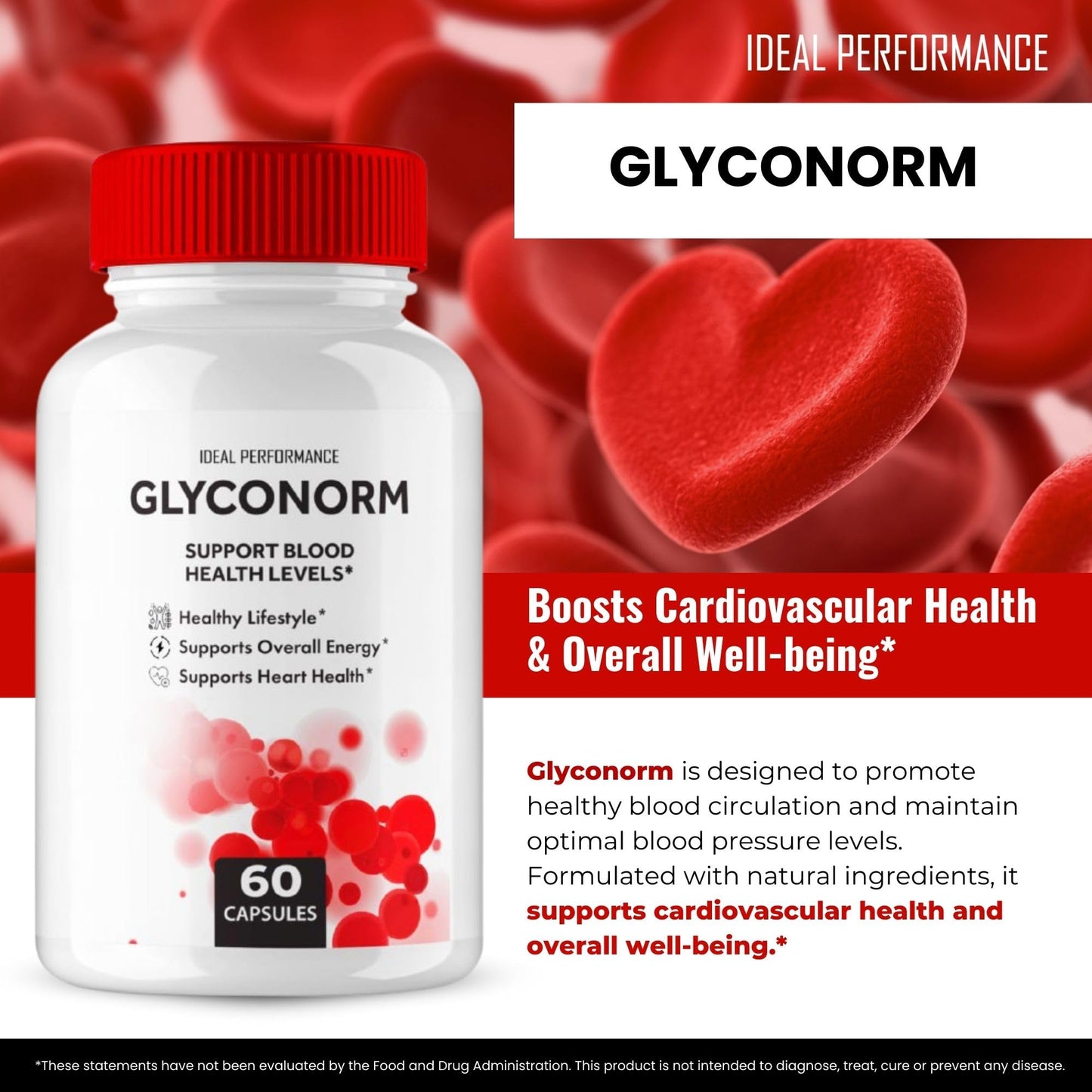 Ideal Performance Glyconorm Capsules, 60 Count