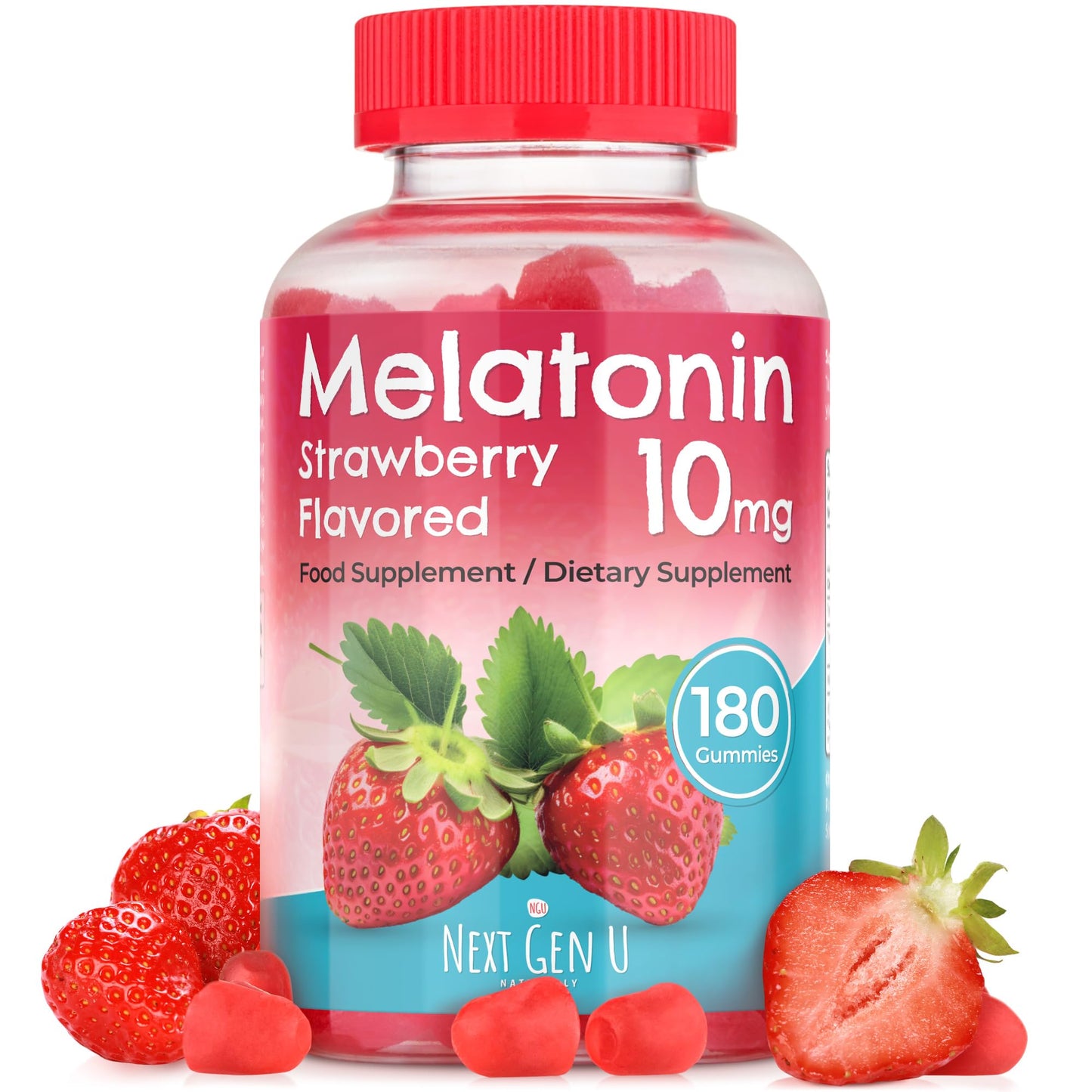 NGU Next Gen U Melatonin Gummies 180 Count