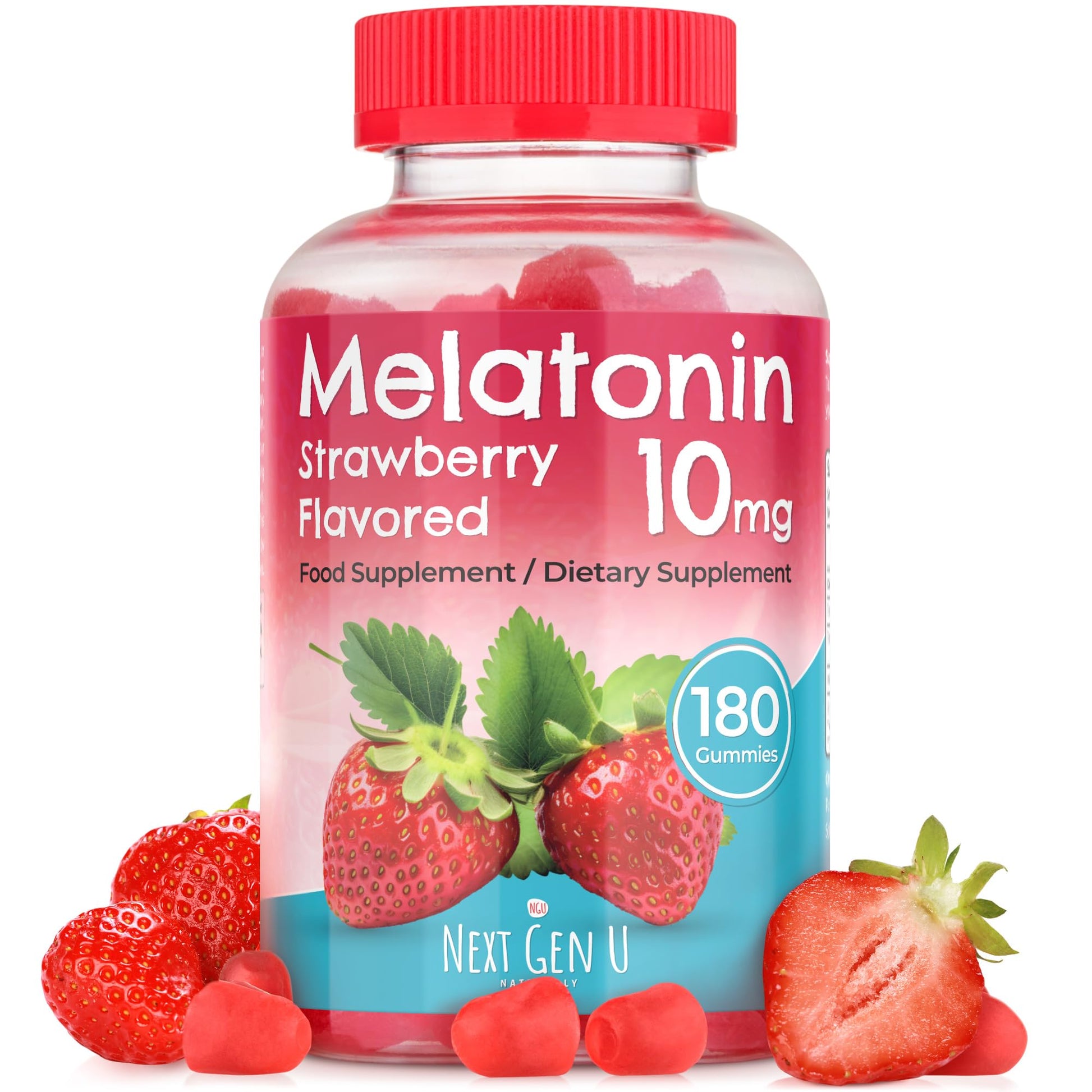 NGU Next Gen U Melatonin Gummies 180 Count