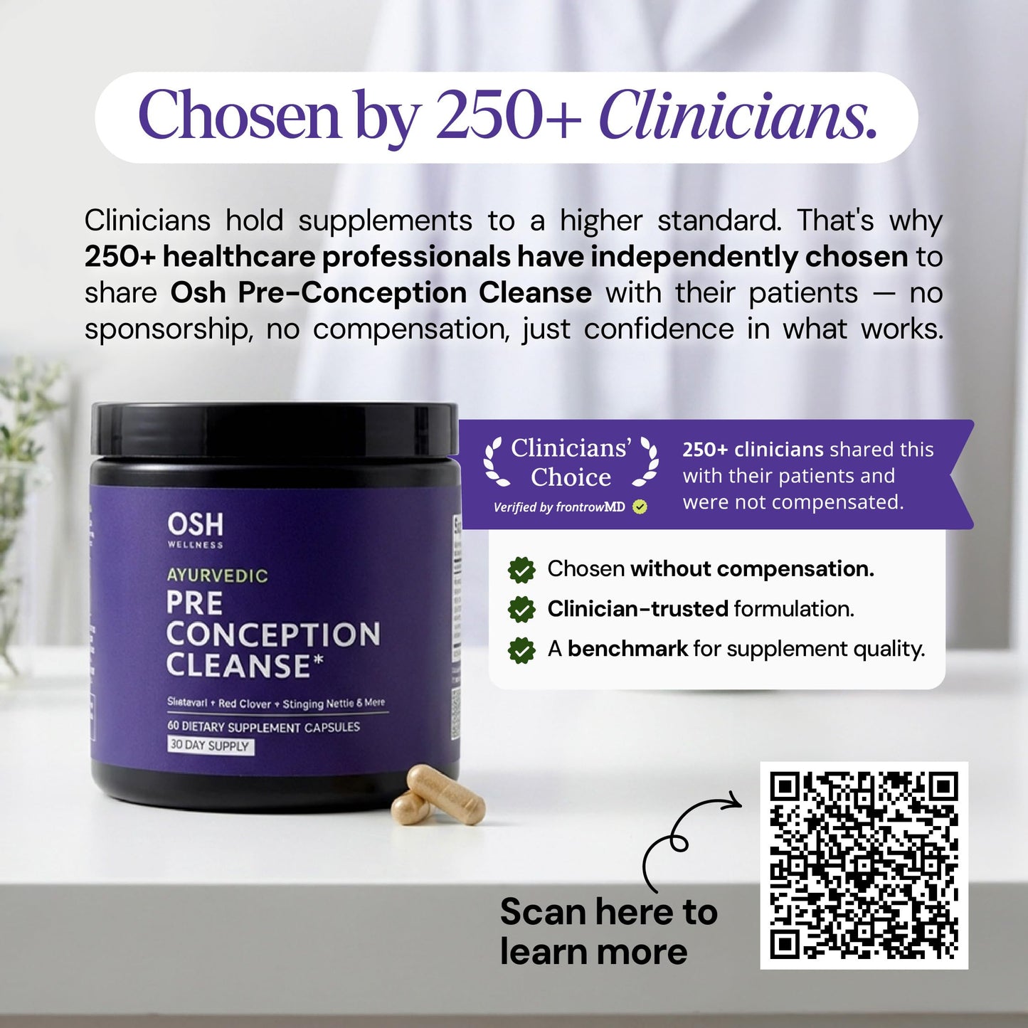 Freshly Moms Ayurvedic Preconception Cleanse Capsule 60 Count
