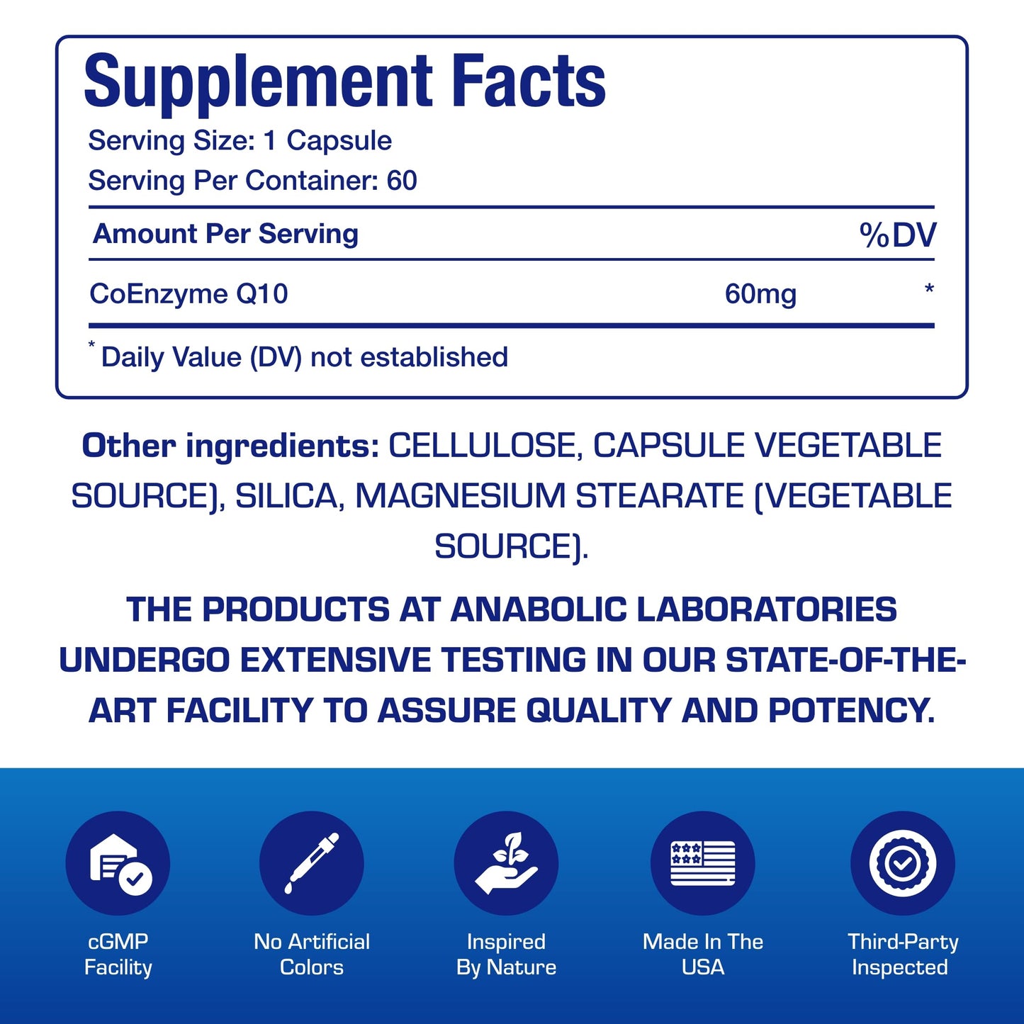 Anabolic Laboratories CoQ10 Softgels 60-count