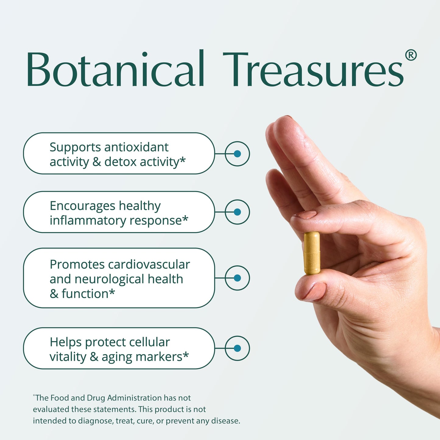 Natura Health Products Botanical Treasures Turmeric & Resveratrol Capsules 90 Count