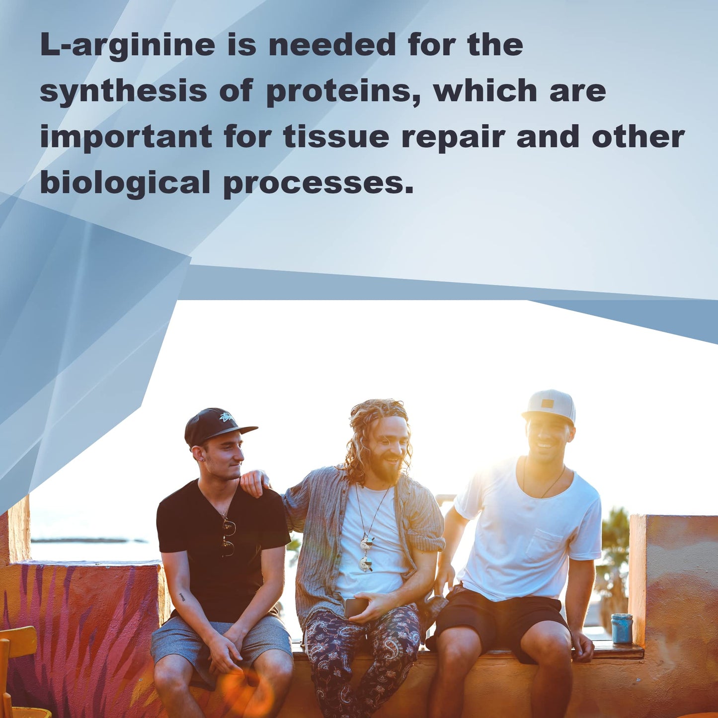 LifeLink L-Arginine 500 mg Capsules, 100 Count