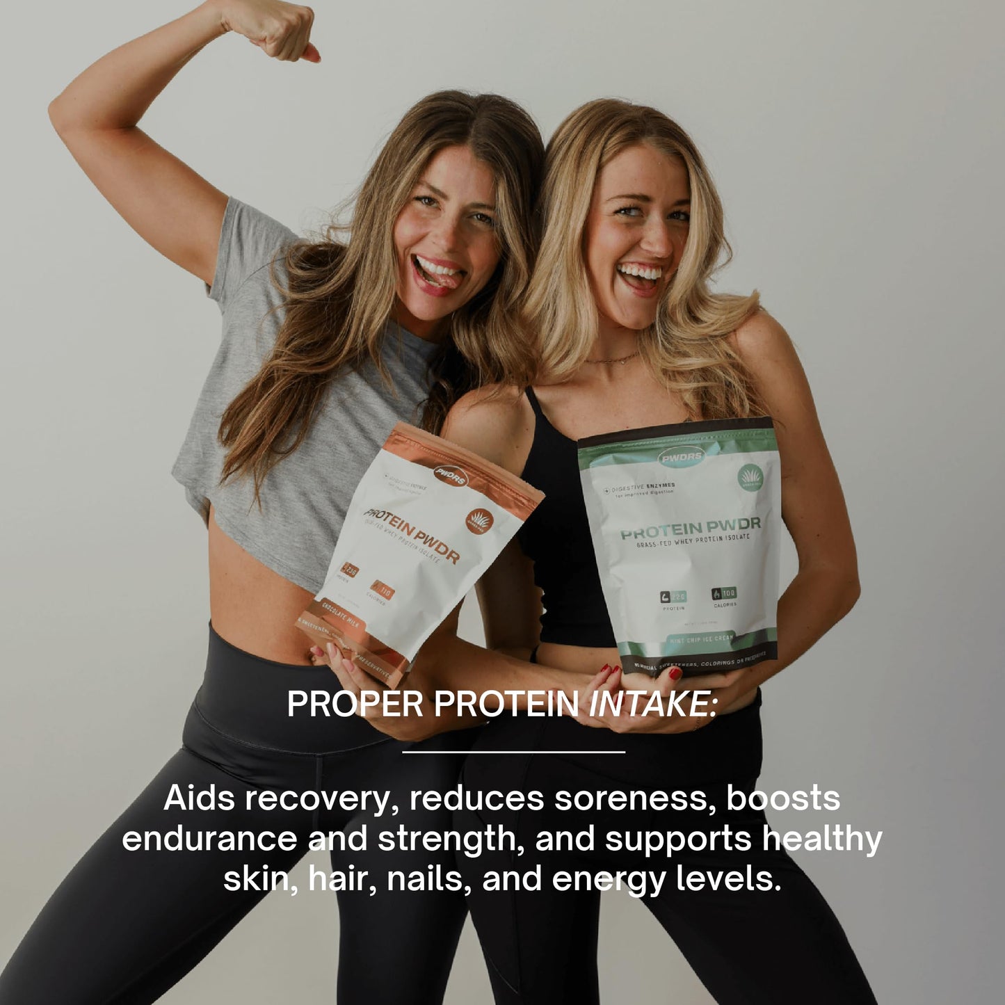 PWDRS Whey Protein Isolate Powder 22g Protein per Serving