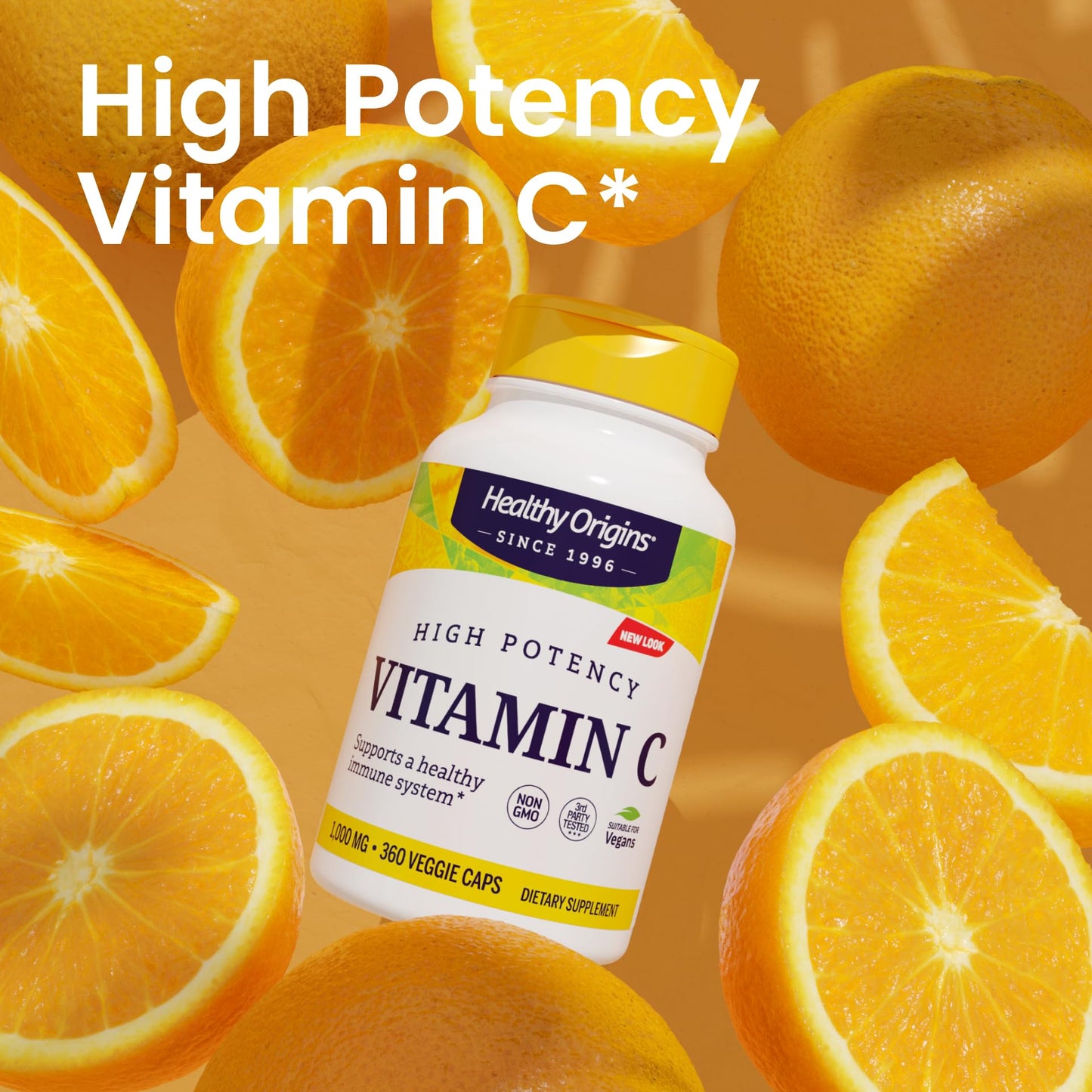Healthy Origins Vitamin C 1000 mg Capsules, 360 Count