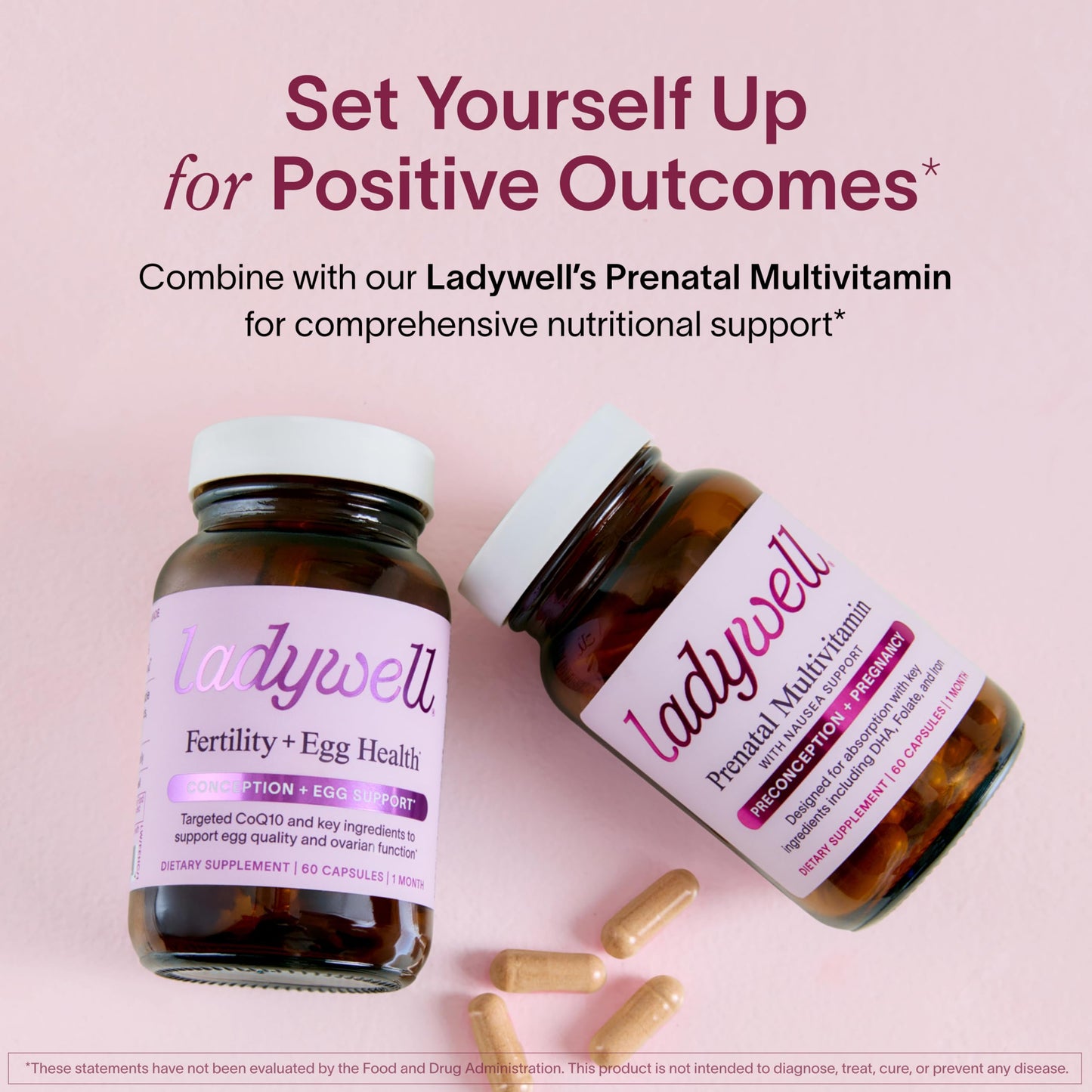 Ladywell Fertility + Egg Health Capsule, 60 Capsules