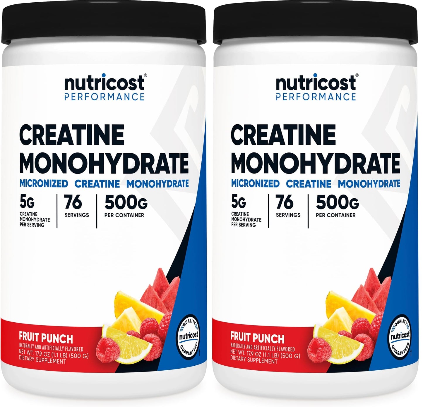 Nutricost Creatine Monohydrate Powder Pack of 2