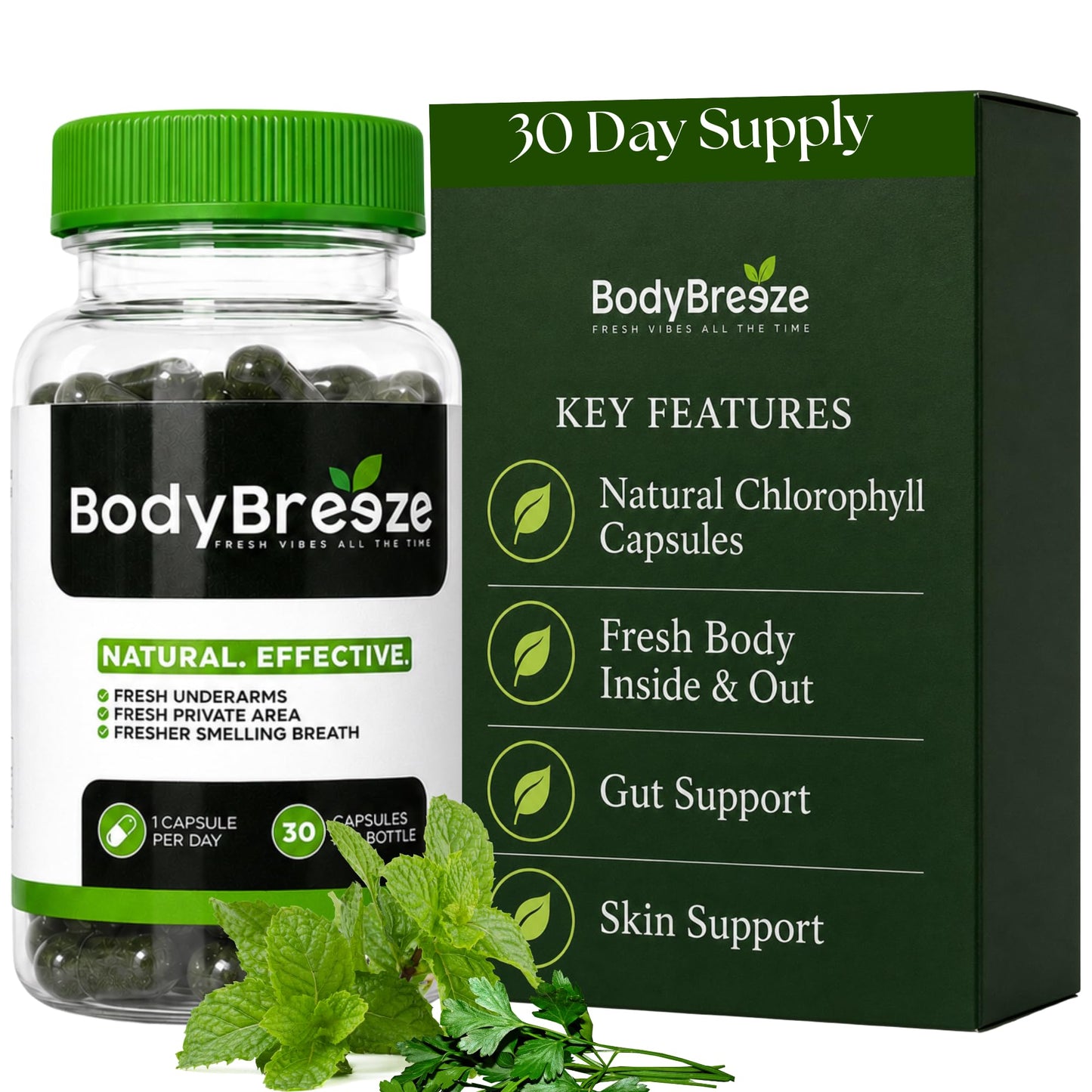 BodyBreeze Chlorophyll Capsule (30 Capsules)