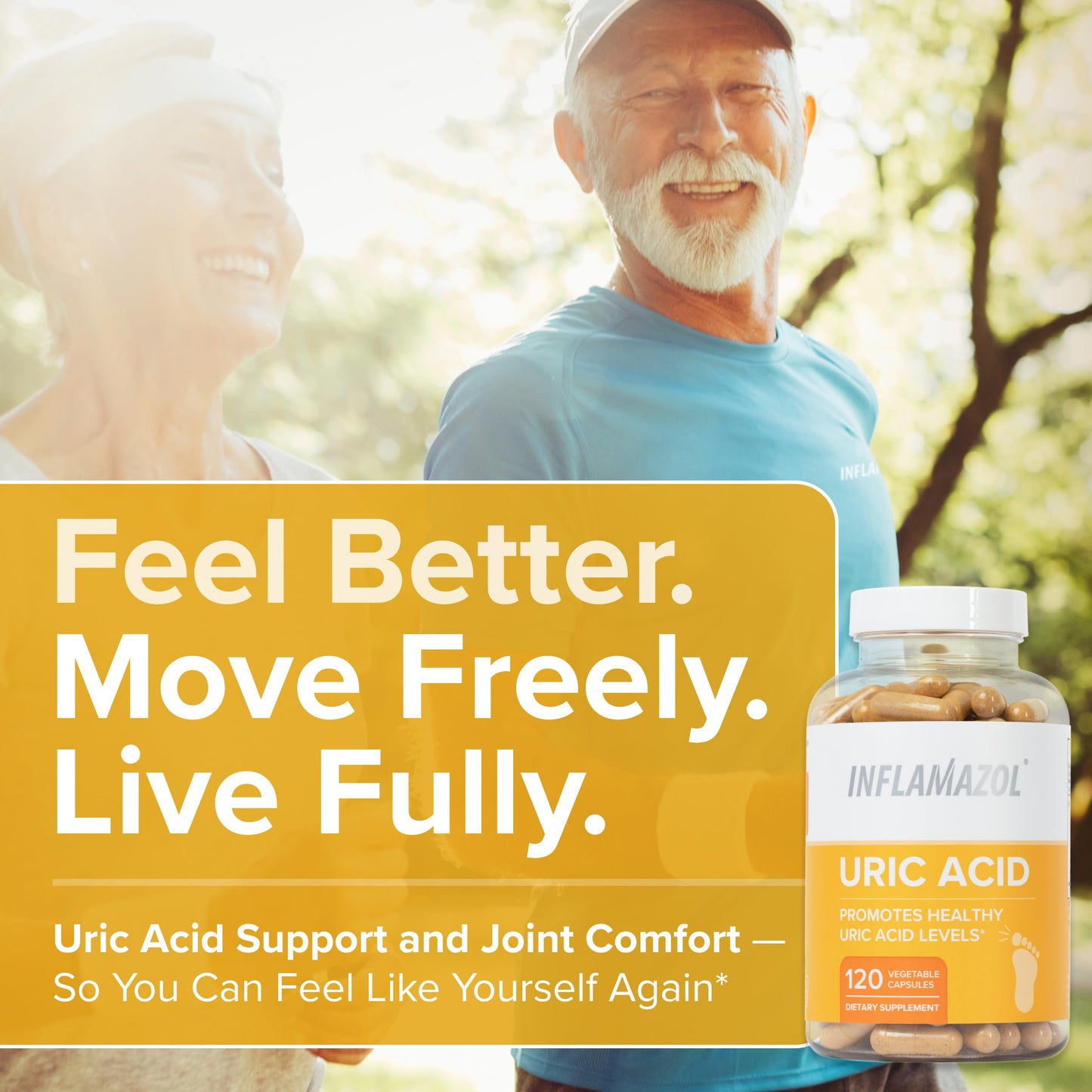 Inflamazol Uric Acid Cleanse Capsule 120 Count