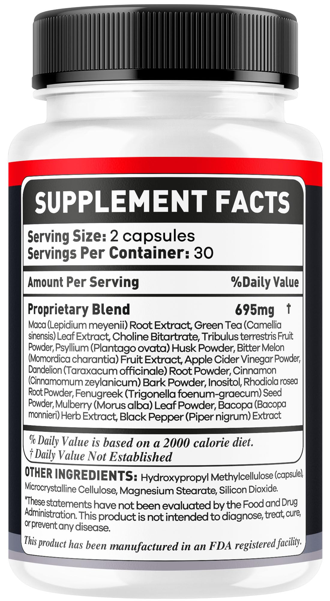 OVICIA Red Vigor Capsules 180 Capsules