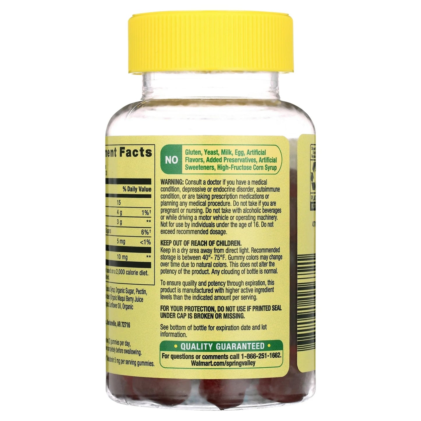 SUREFECT Melatonin 10mg Gummy, 60 Count