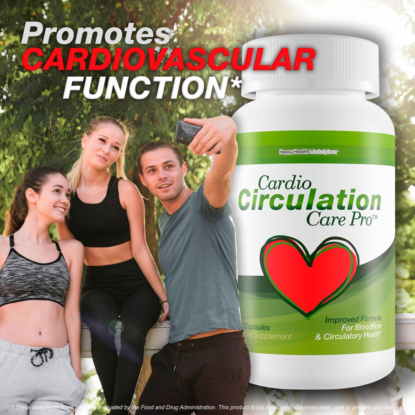 Happy Health Marketplace Cardio Circulation Care Pro Capsules 90 Count