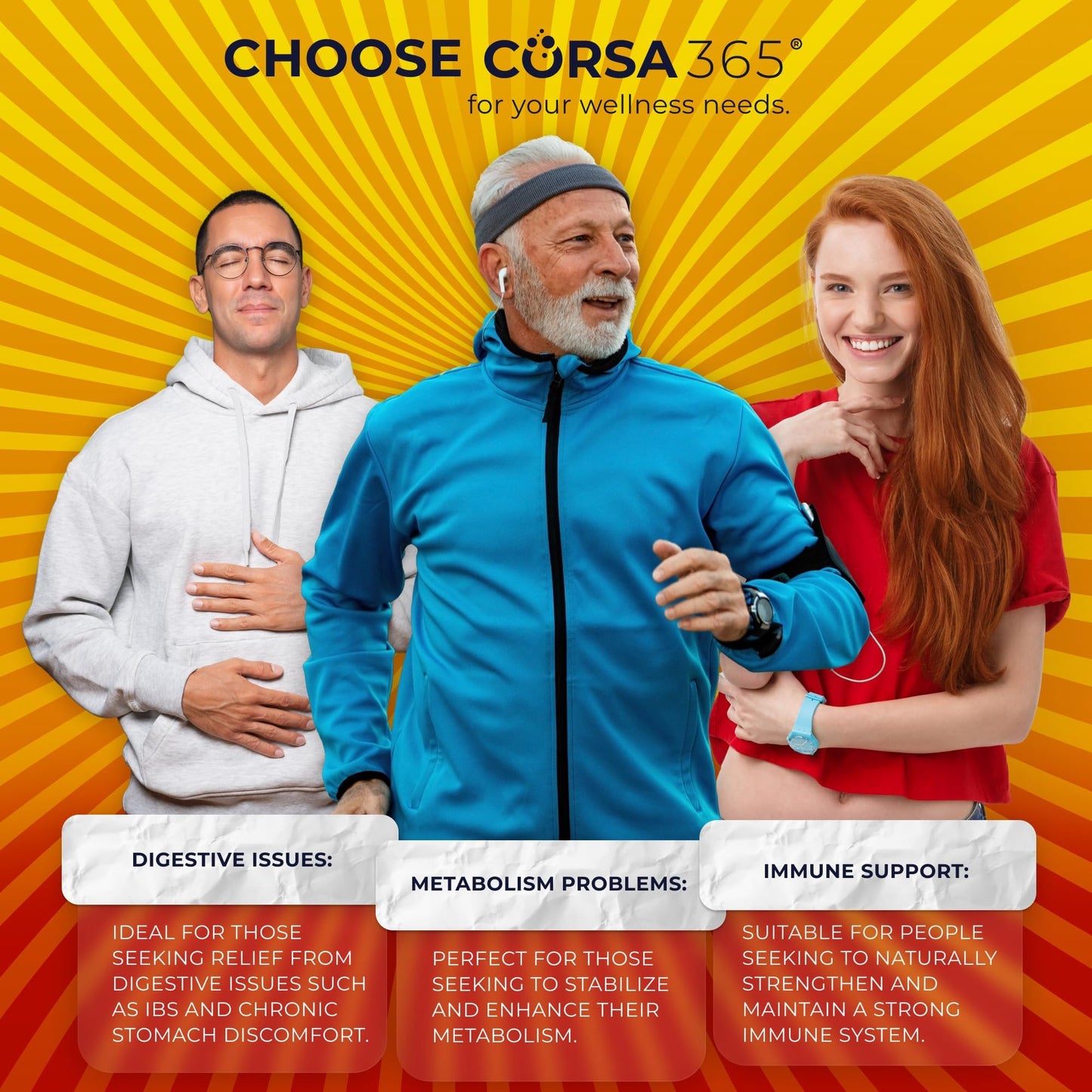 CORSA365 Gastroherb 9 Herb Extract Softgels, 90 Count