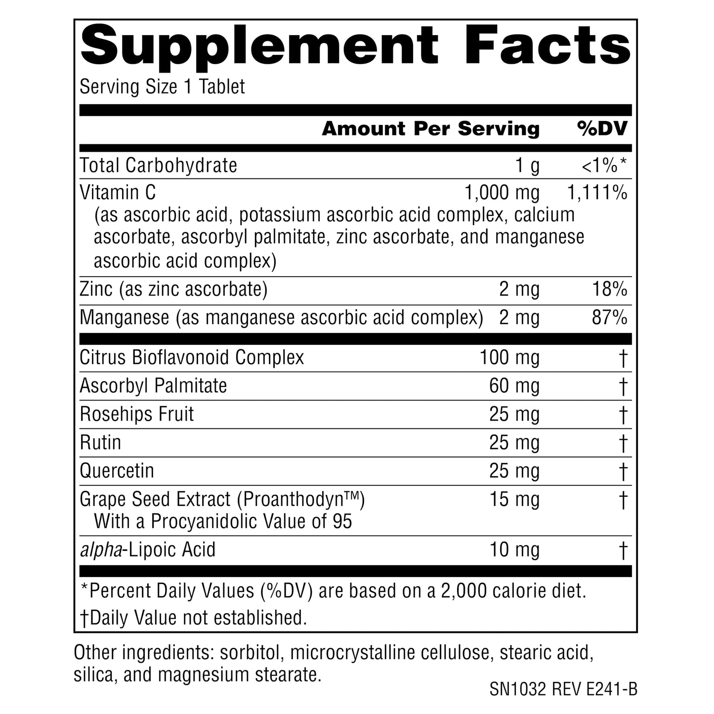 Source Naturals Wellness C-1000 Tablets 100