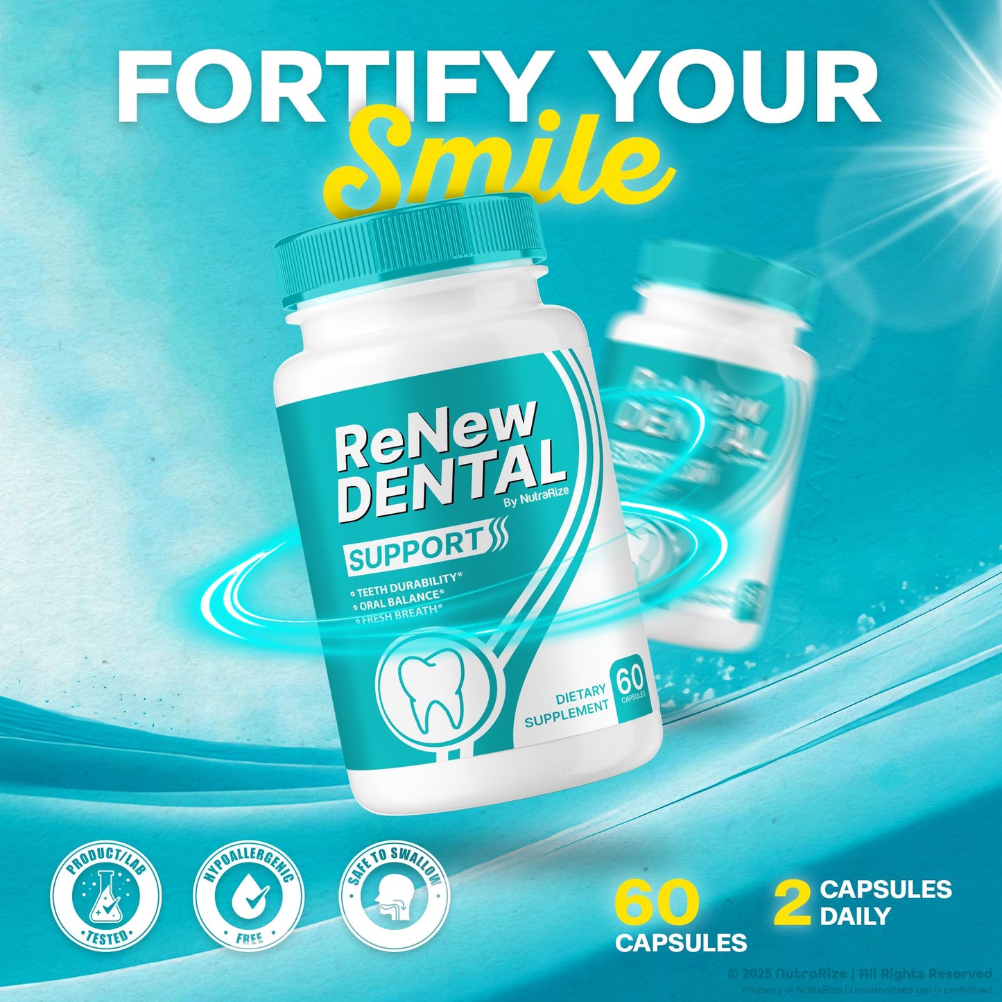NutraRize Renew Dental Capsule 60 Count