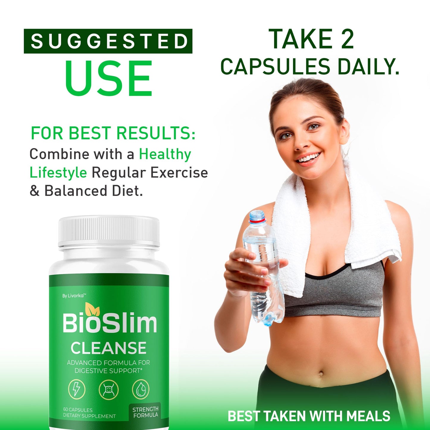 LIVORKA BioSlim Cleanse 300 Capsules
