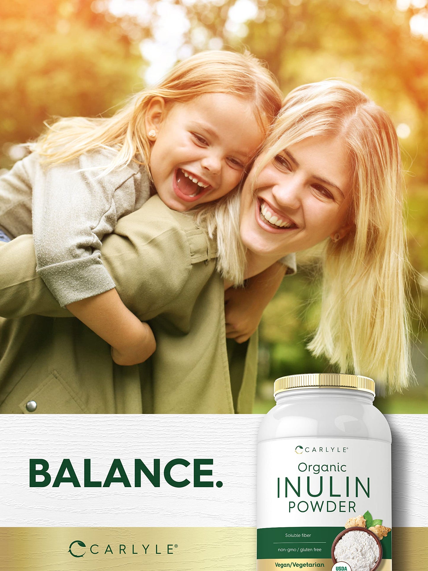 Carlyle Organic Inulin Powder 48 oz