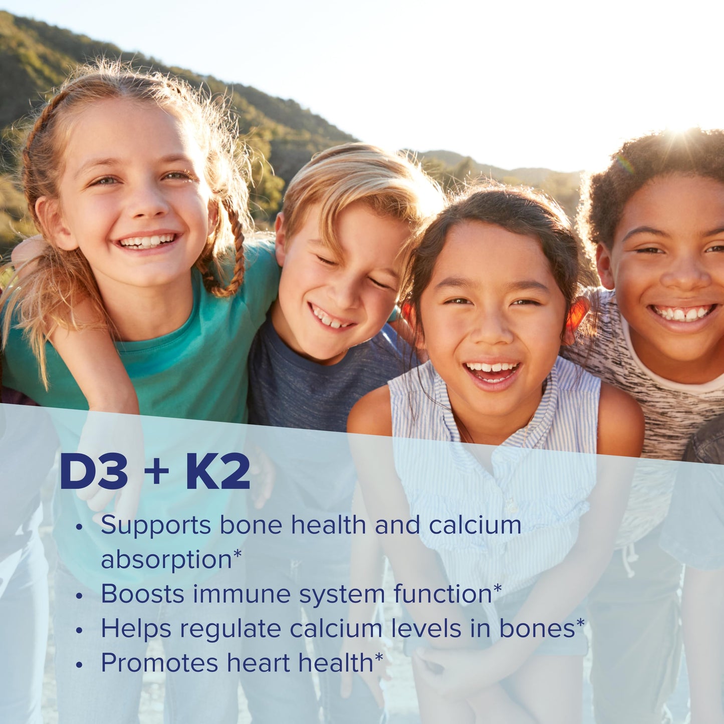 Superior Source Kid's D3 & K2 (MK-4) Children's Multivitamin 60 Tablets