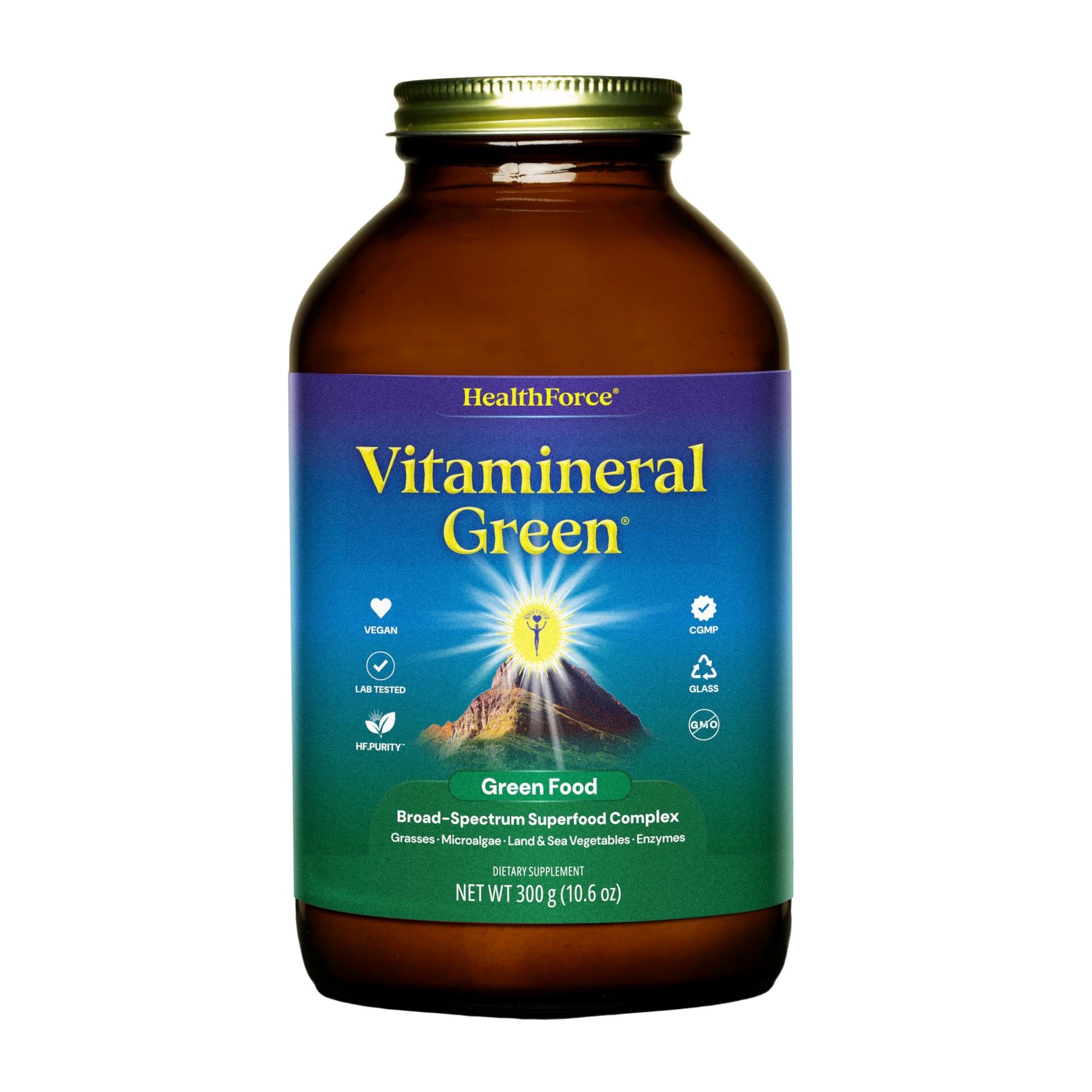 HealthForce SuperFoods Vitamineral Green Powder 10.58 oz
