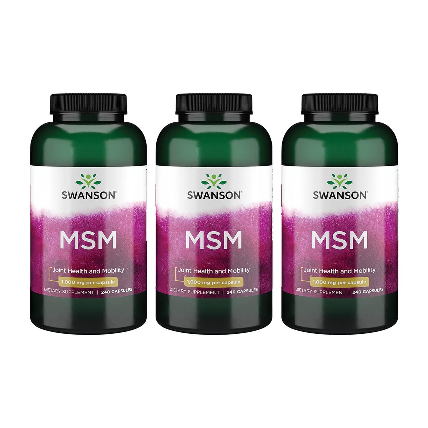 Swanson MSM - Essential Minerals for Mobility & Joint Health Capsules 720