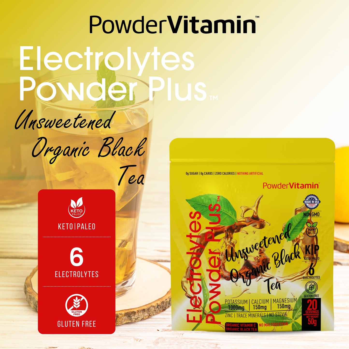 PowderVitamin Electrolytes Powder Plus Powder 20 Servings