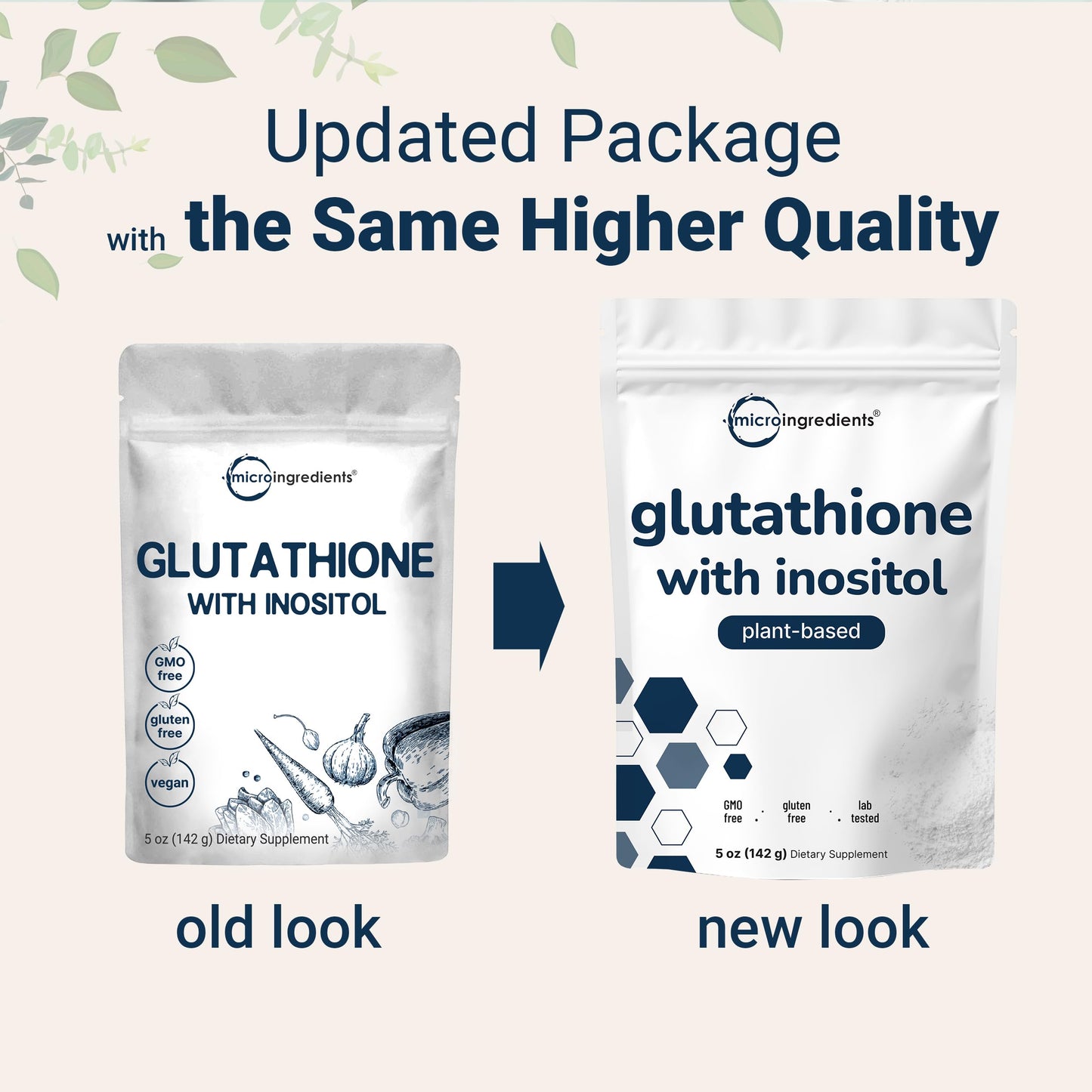 Micro Ingredients Glutathione Reduced Powder with Inositol Powder, 5